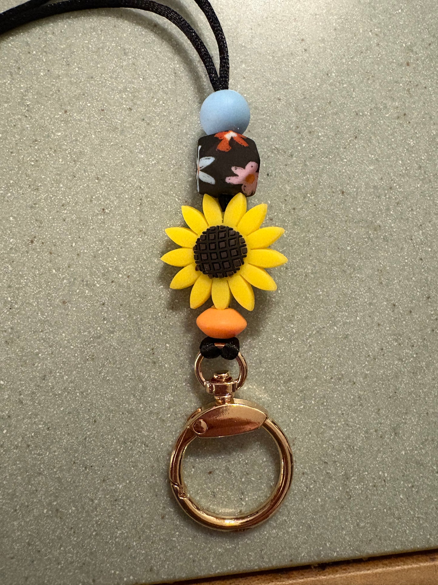 Sunflower Lanyard