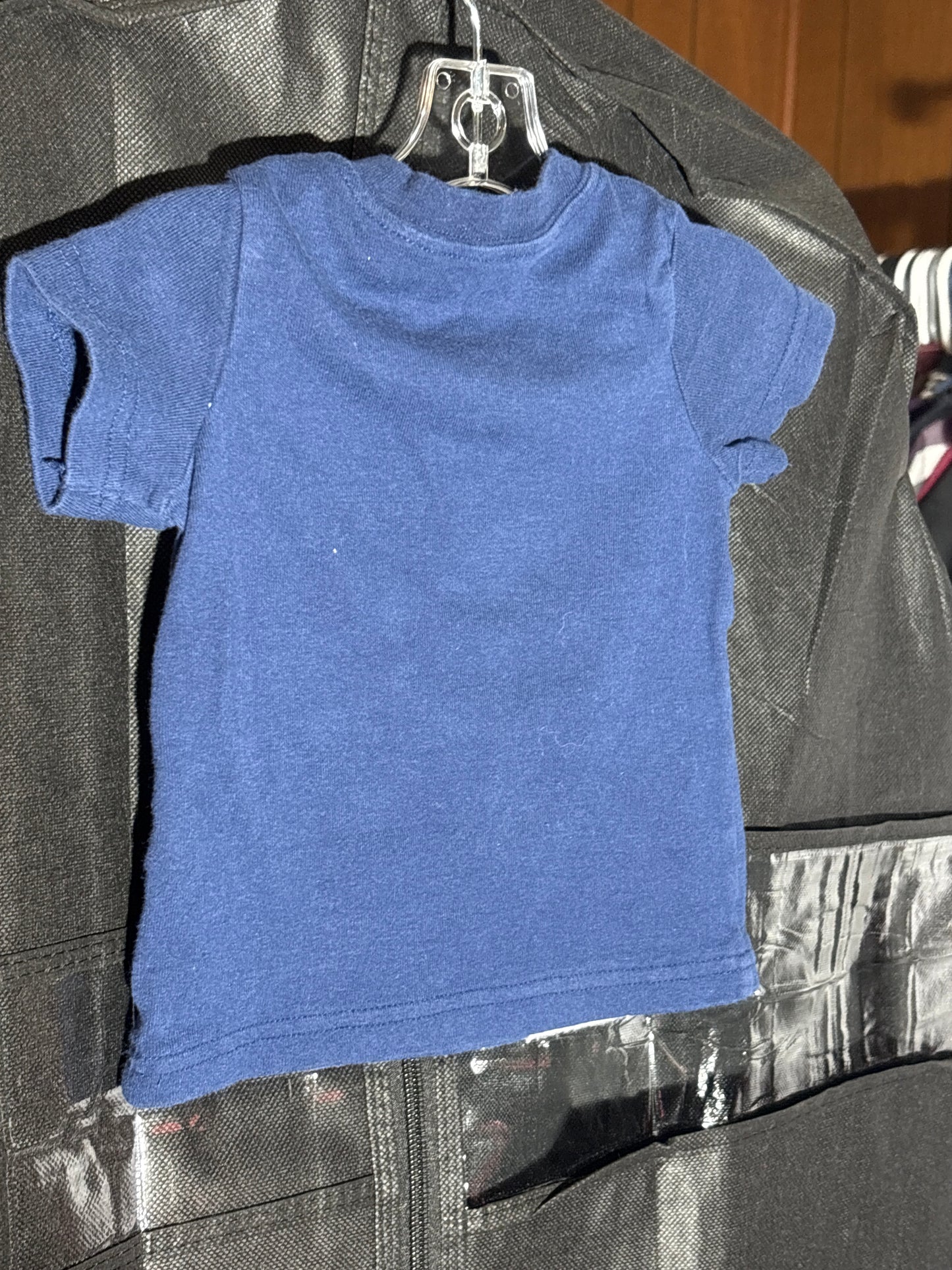 Size 6 month Dark Blue shirt