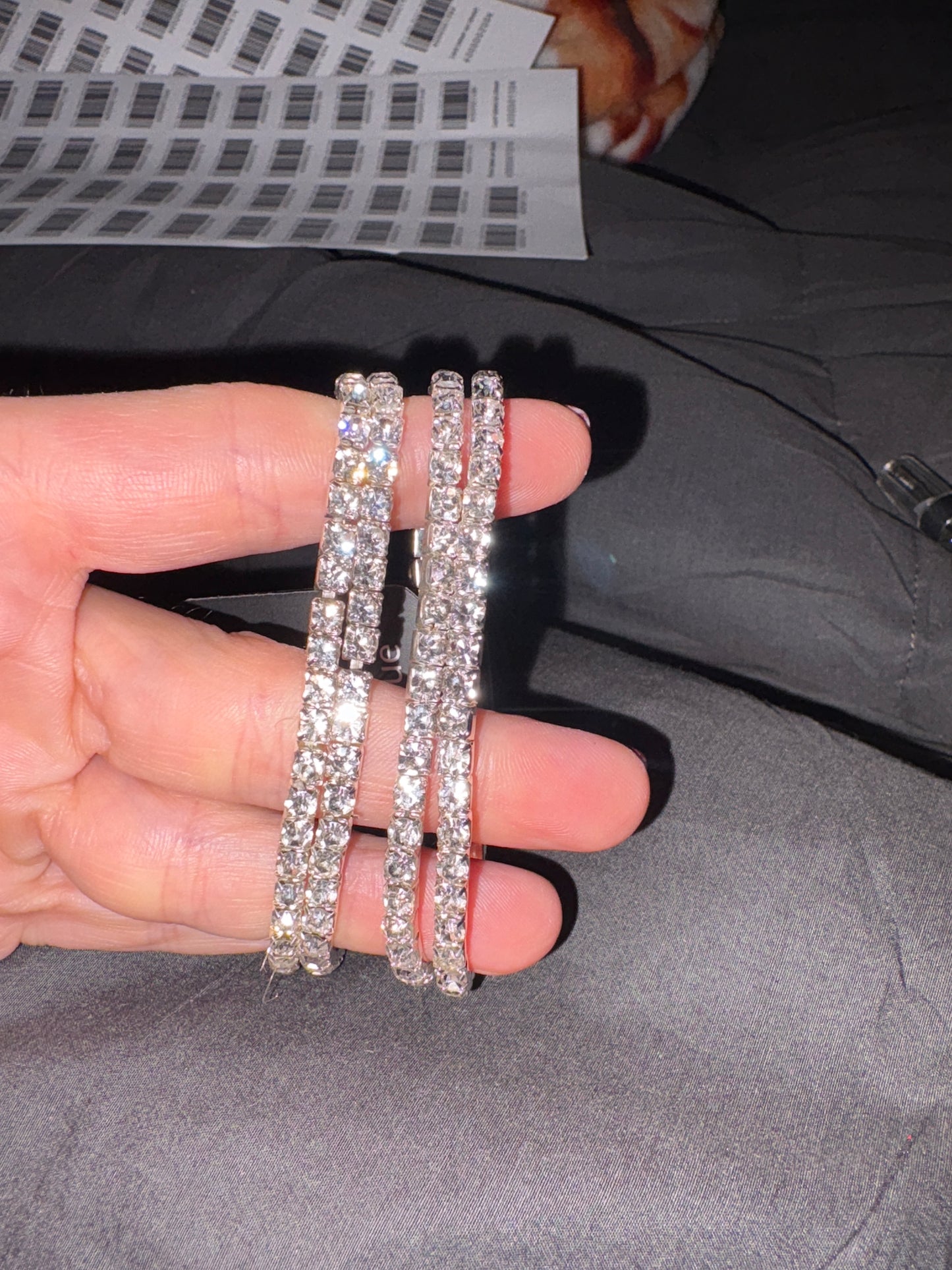 Jeweled Elastic Bracelets