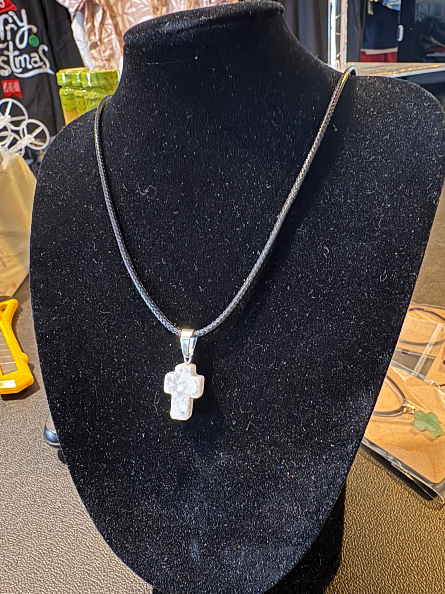 Reiki Healing Cross Pendant Necklaces