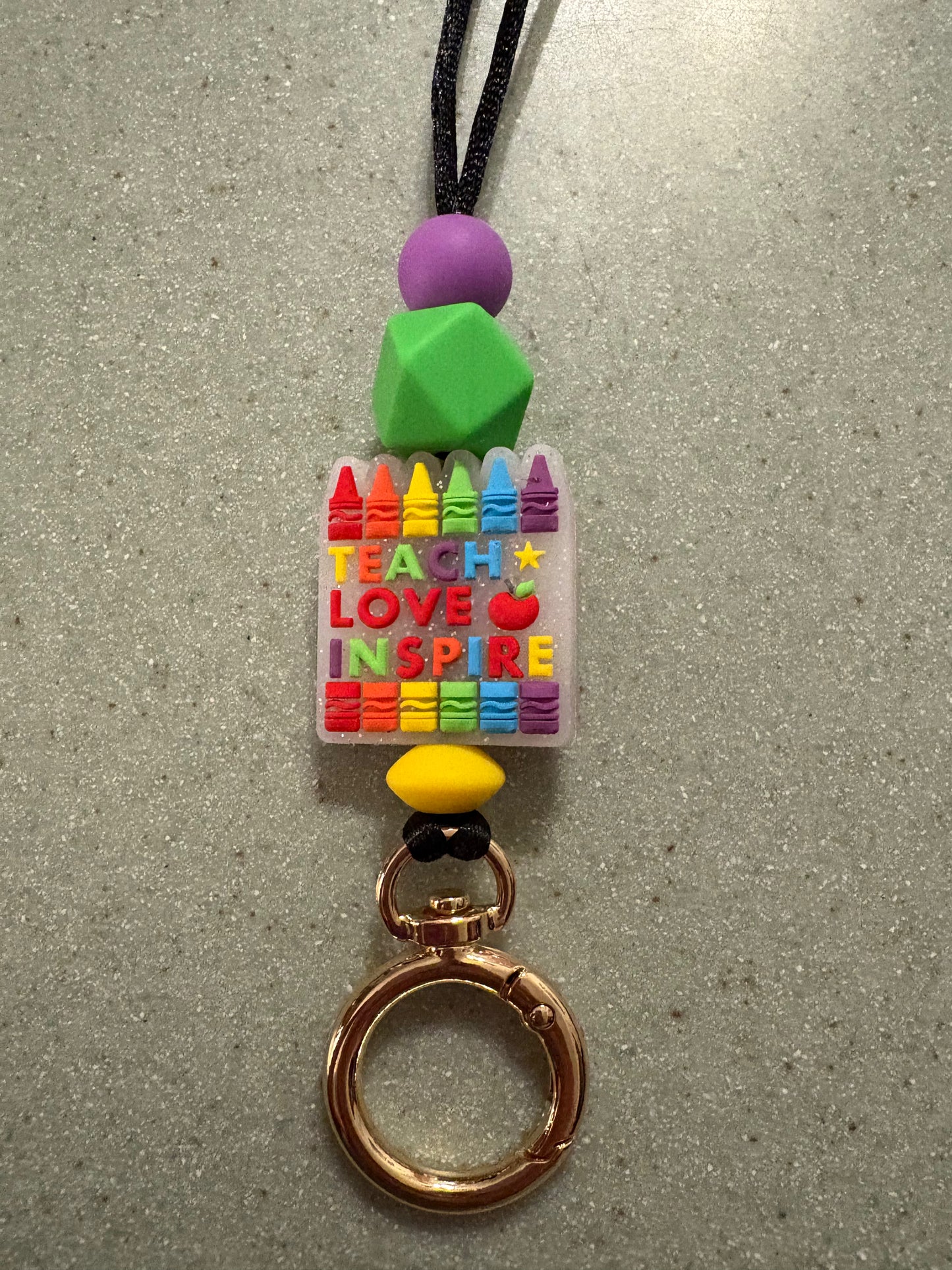 Teach Love Inspire Lanyard
