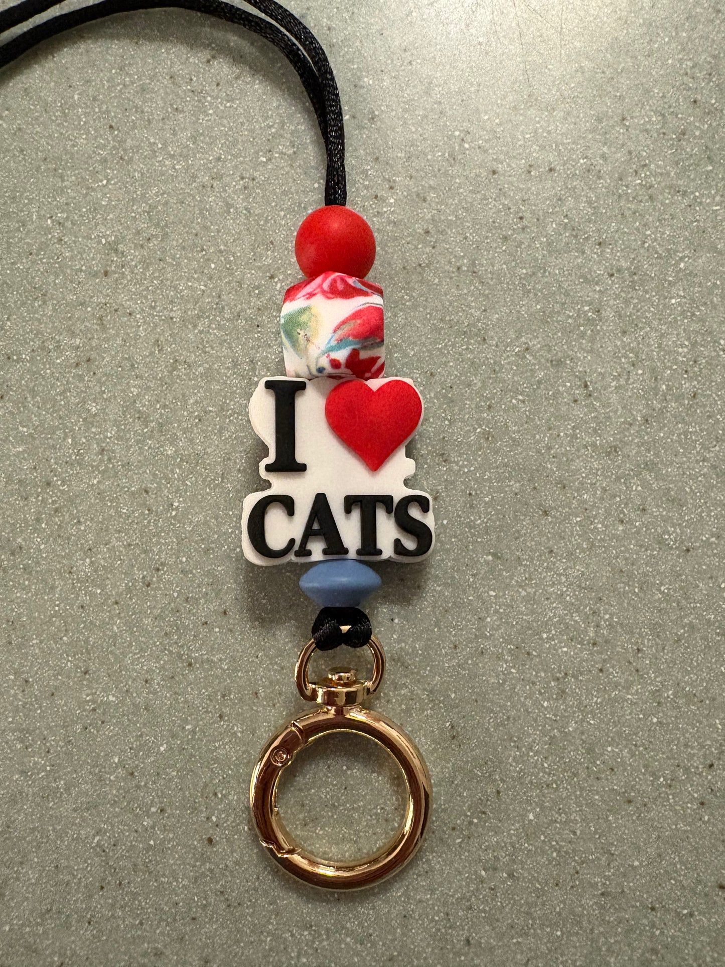 I love Cats Lanyard