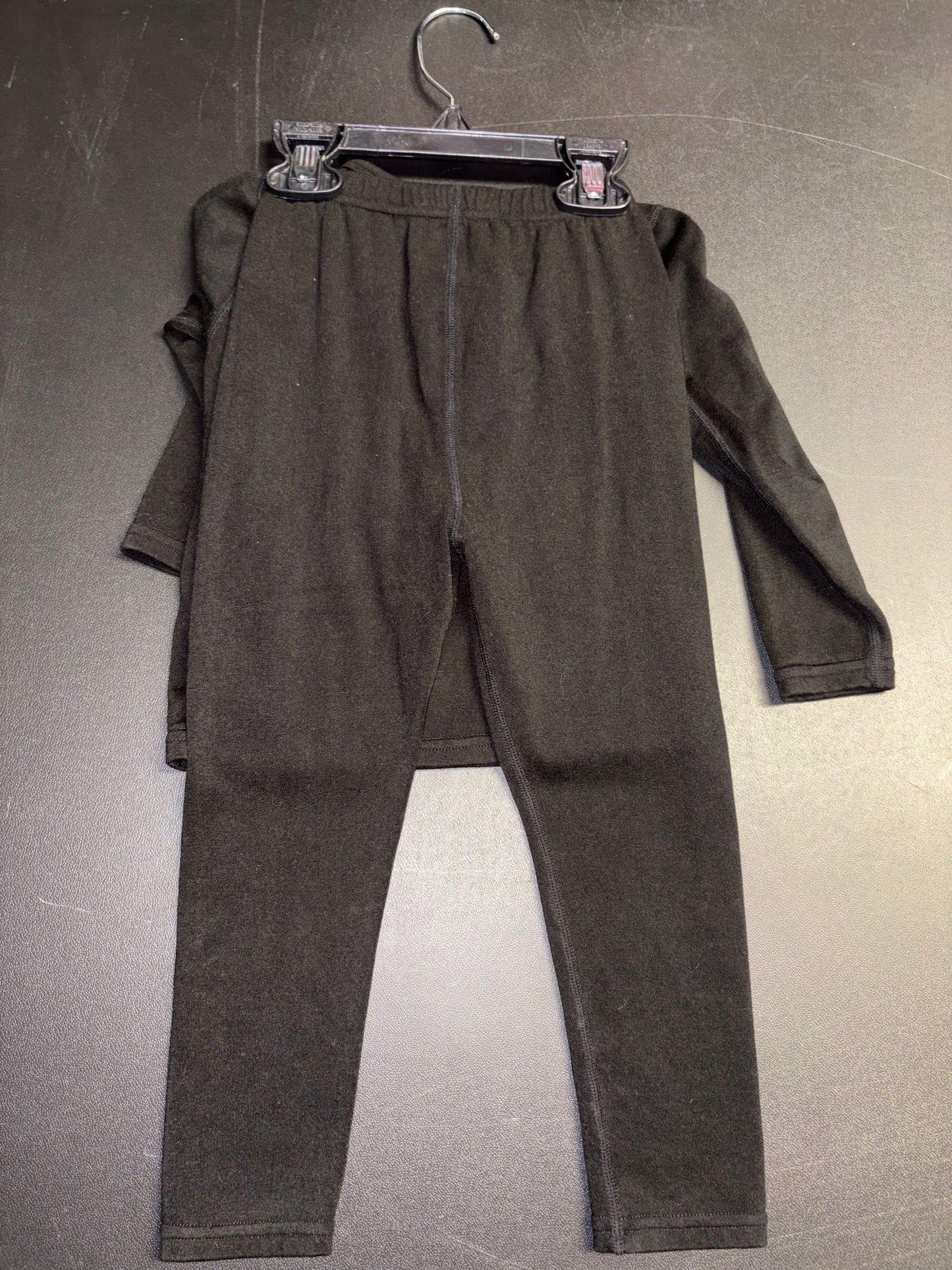 Size 4T Black long underwear