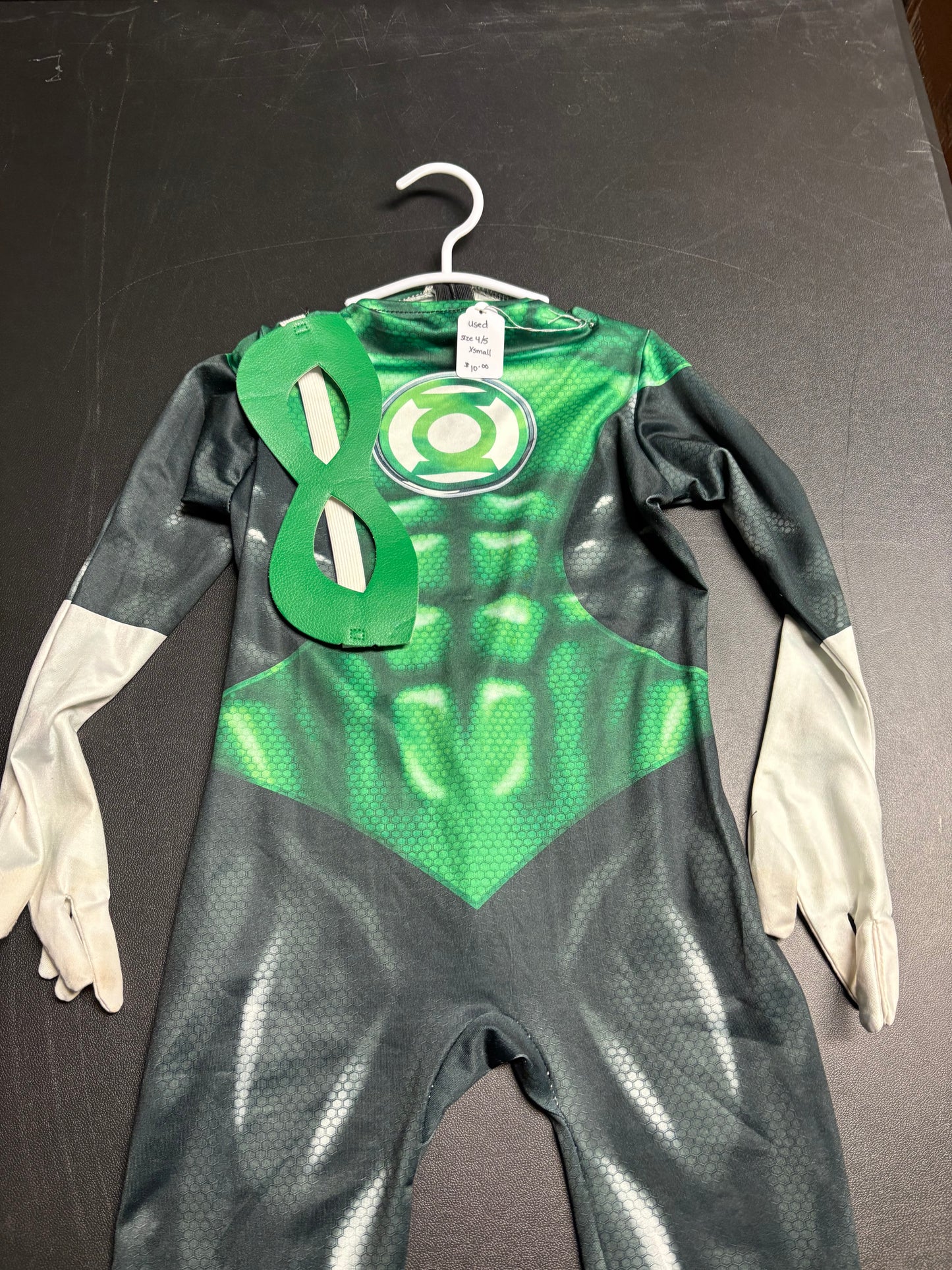 Size 4/5 Xsmall Green Lantern Costume