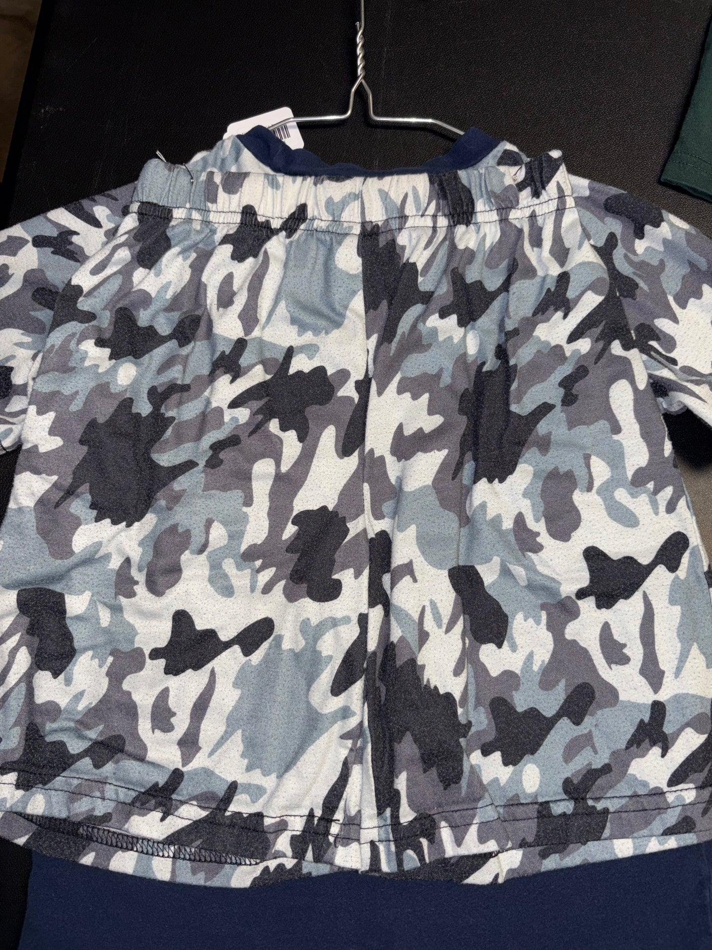 Size Small Gray/Navy camo PJs