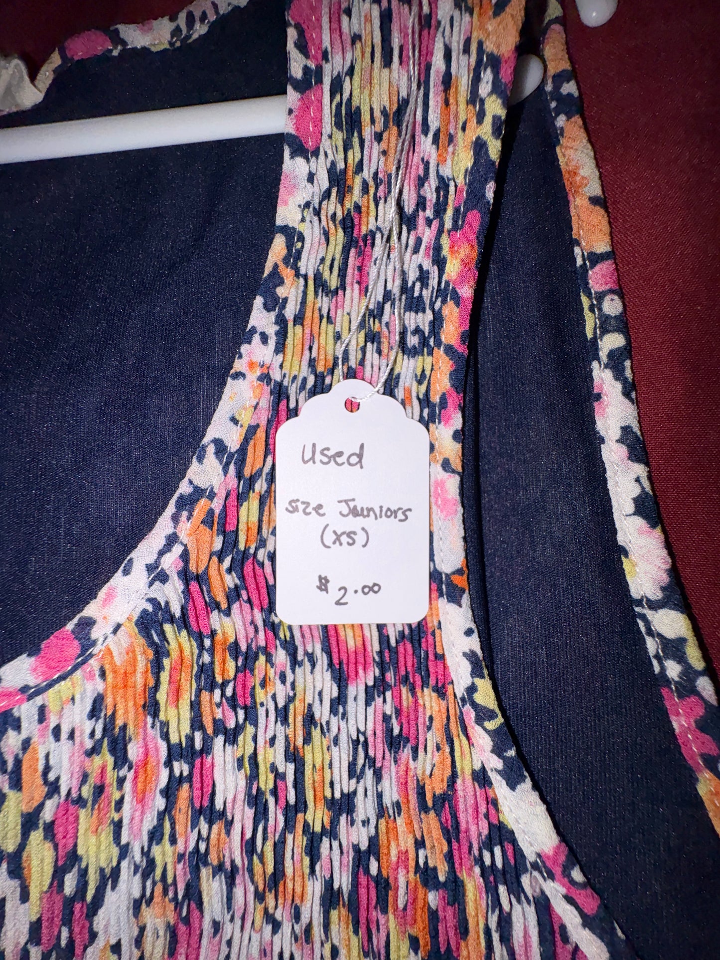 Size XS junior’s dress