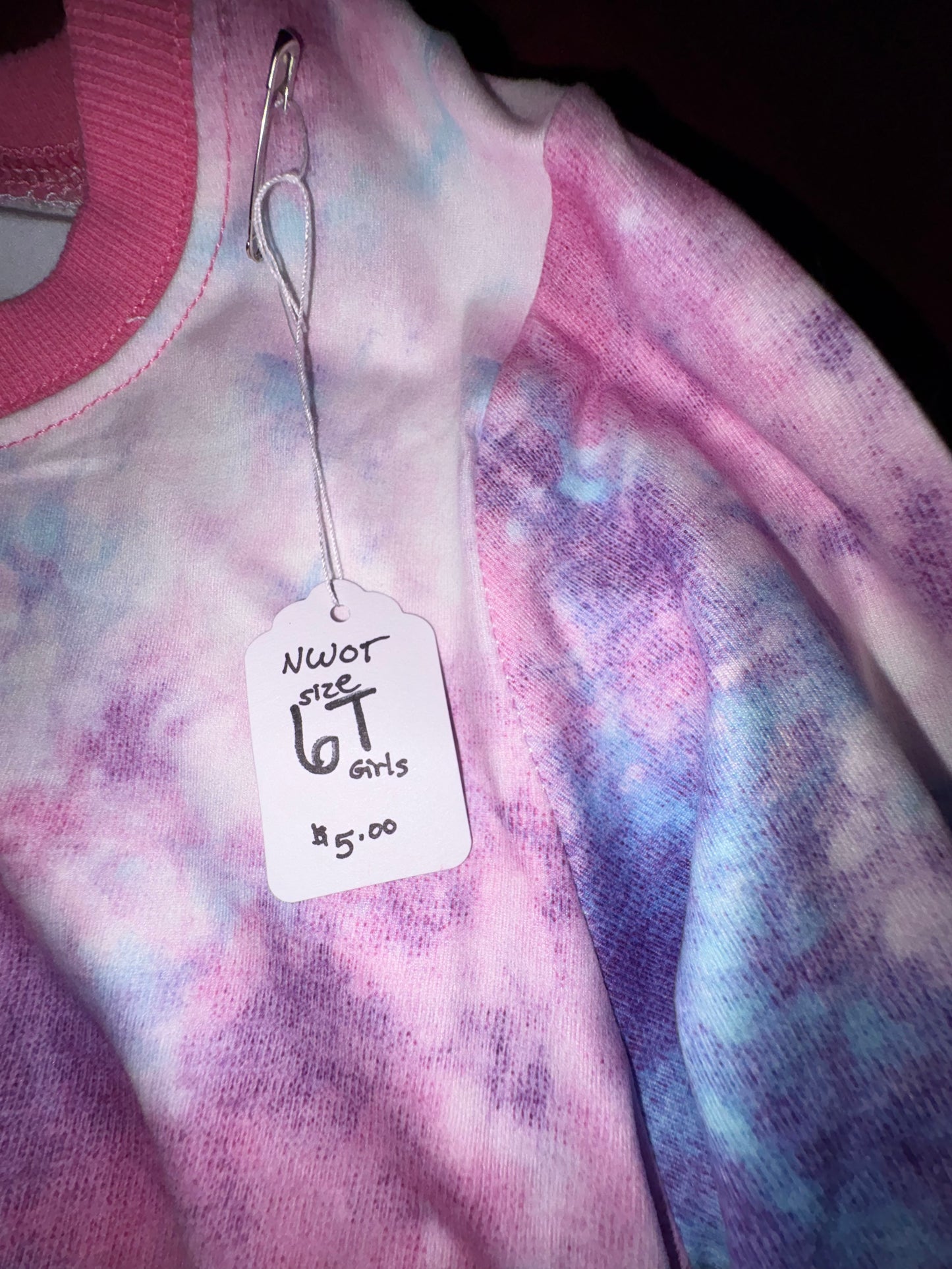 Size 6T girls PJ set NWOT