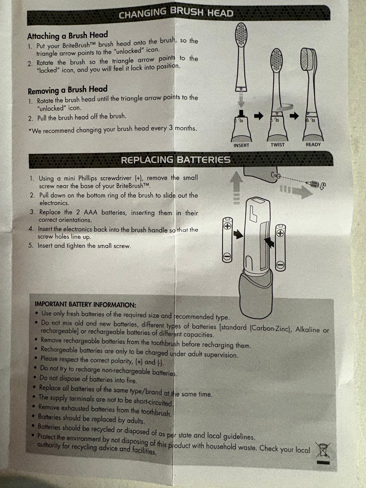 Kids game tooth brush- brute brush sold separately