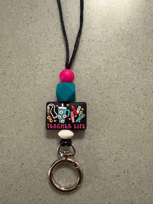 Teacher Life Lanyard