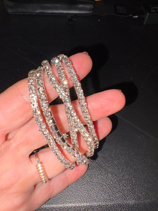 Jeweled Elastic Bracelets