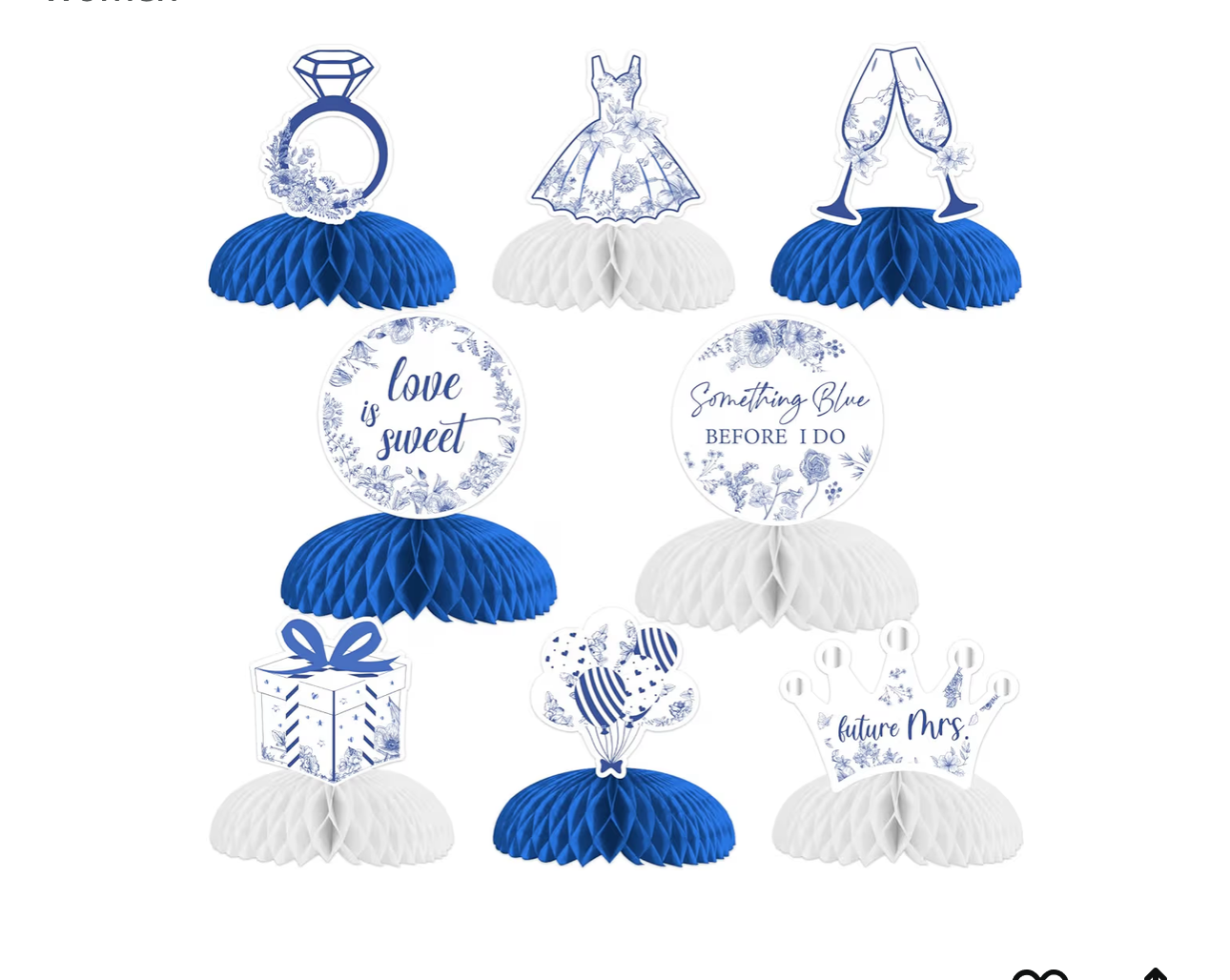 Something Blue Before I Do Decor