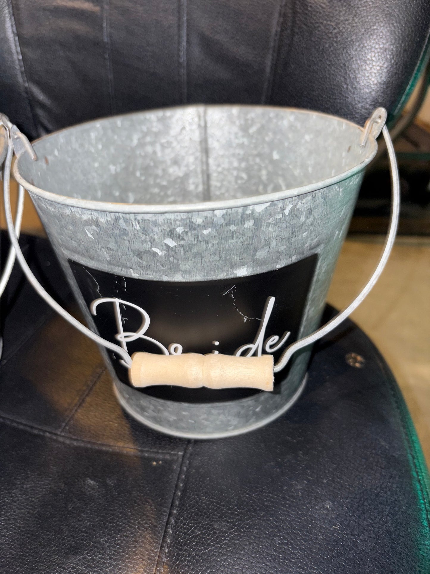 Bride and Groom Dollar Dance Buckets