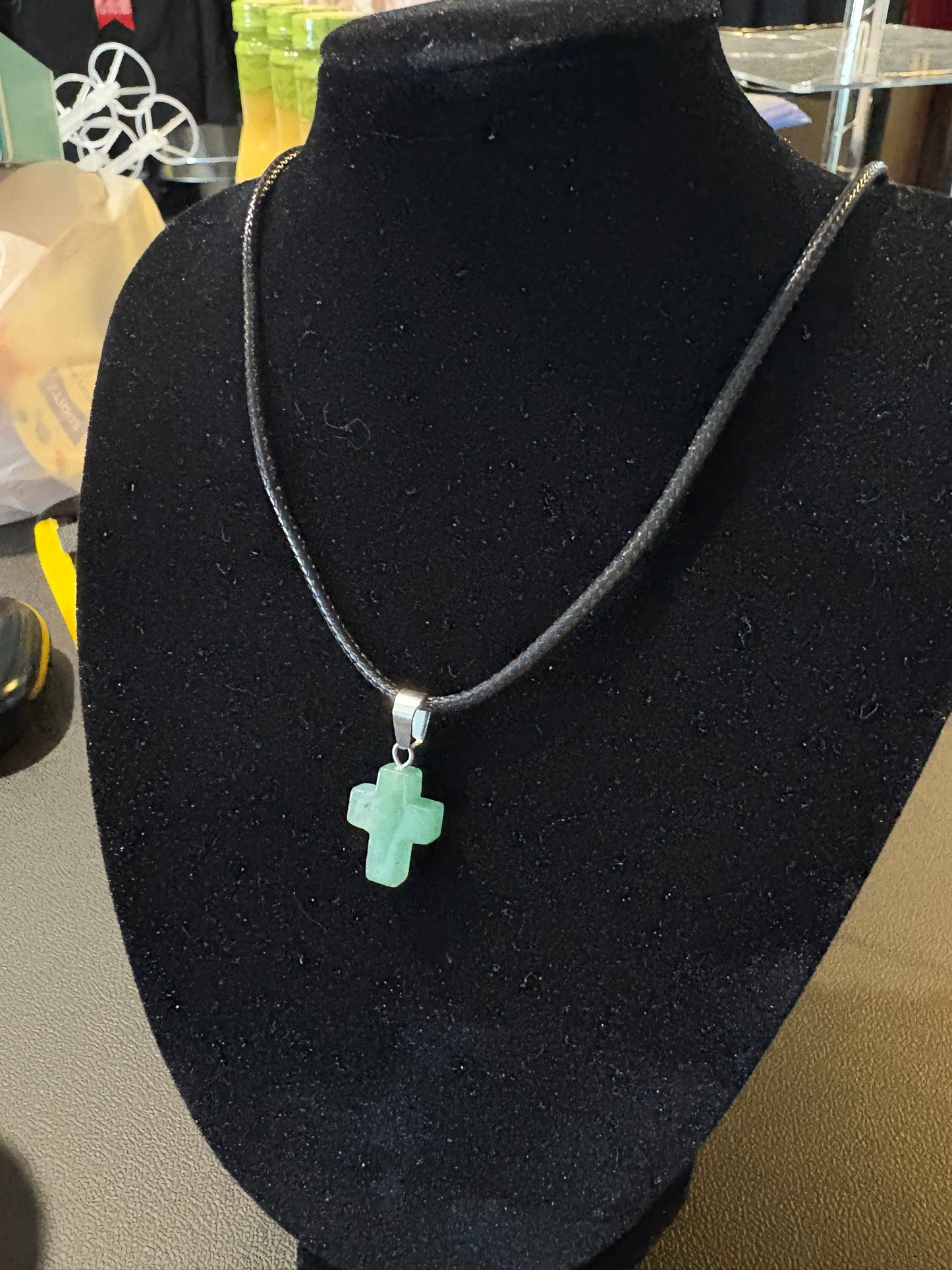 Reiki Healing Cross Pendant Necklaces
