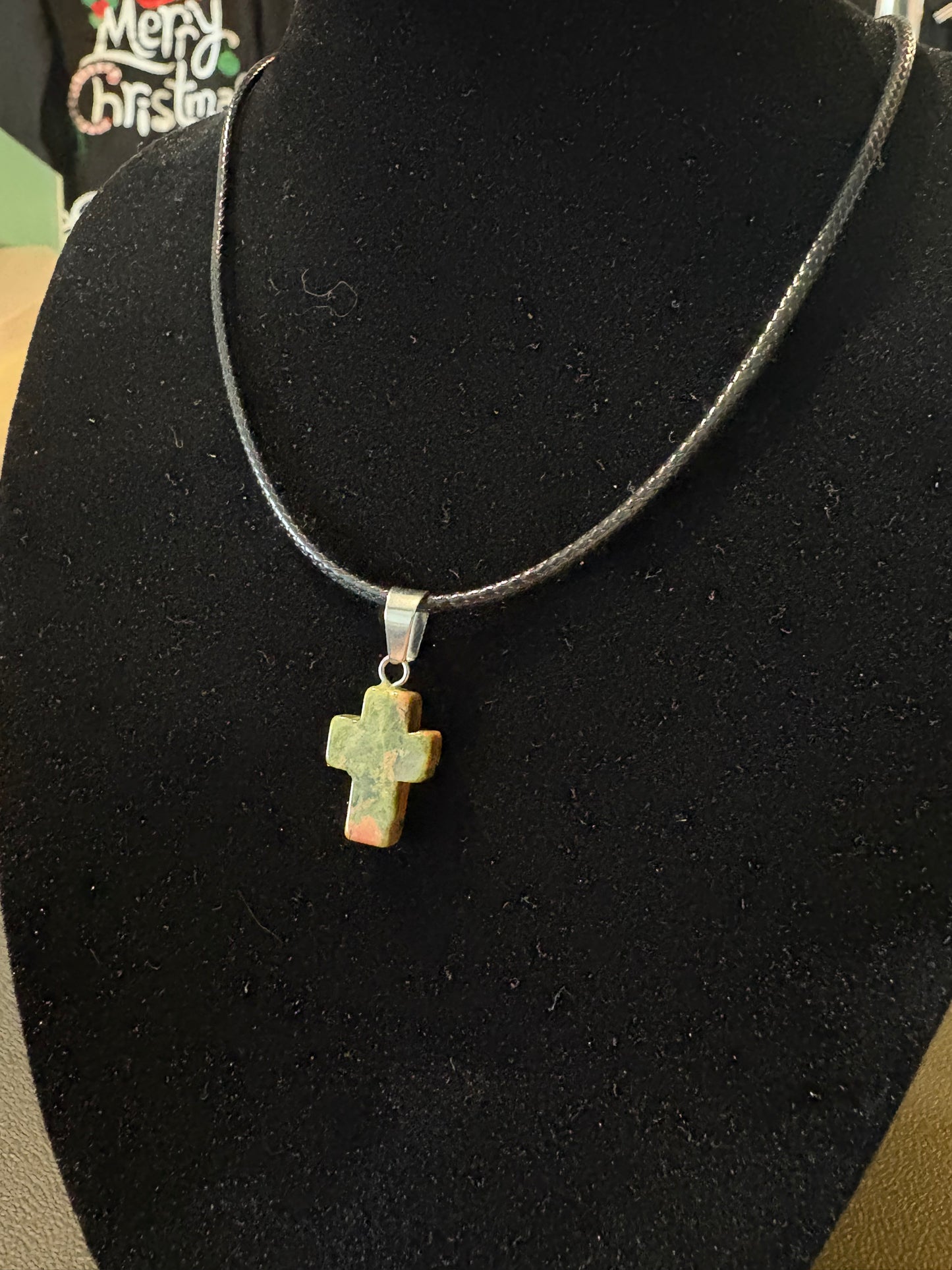 Reiki Healing Cross Pendant Necklaces