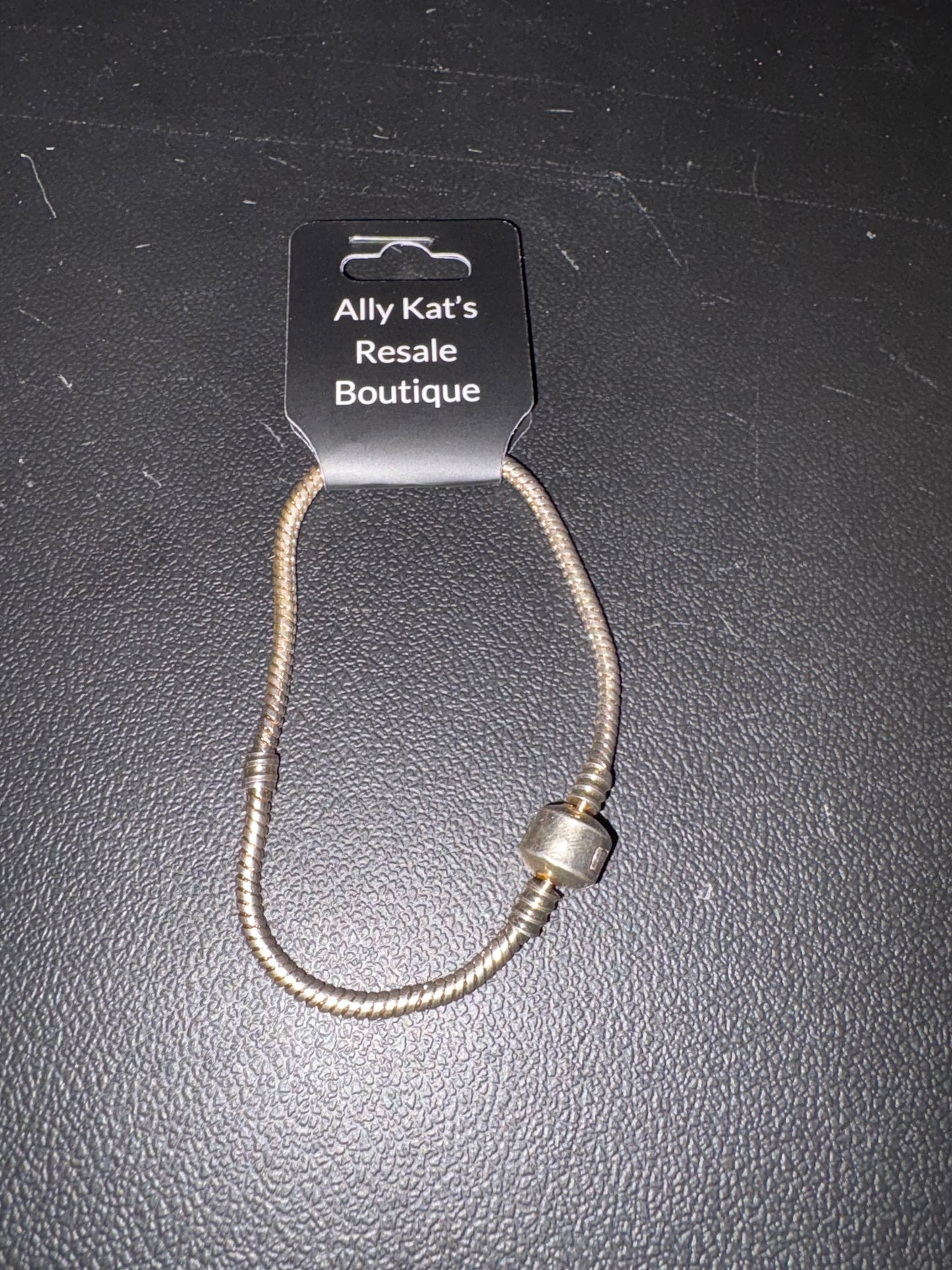 Silver and Gold Toned Charm braclets