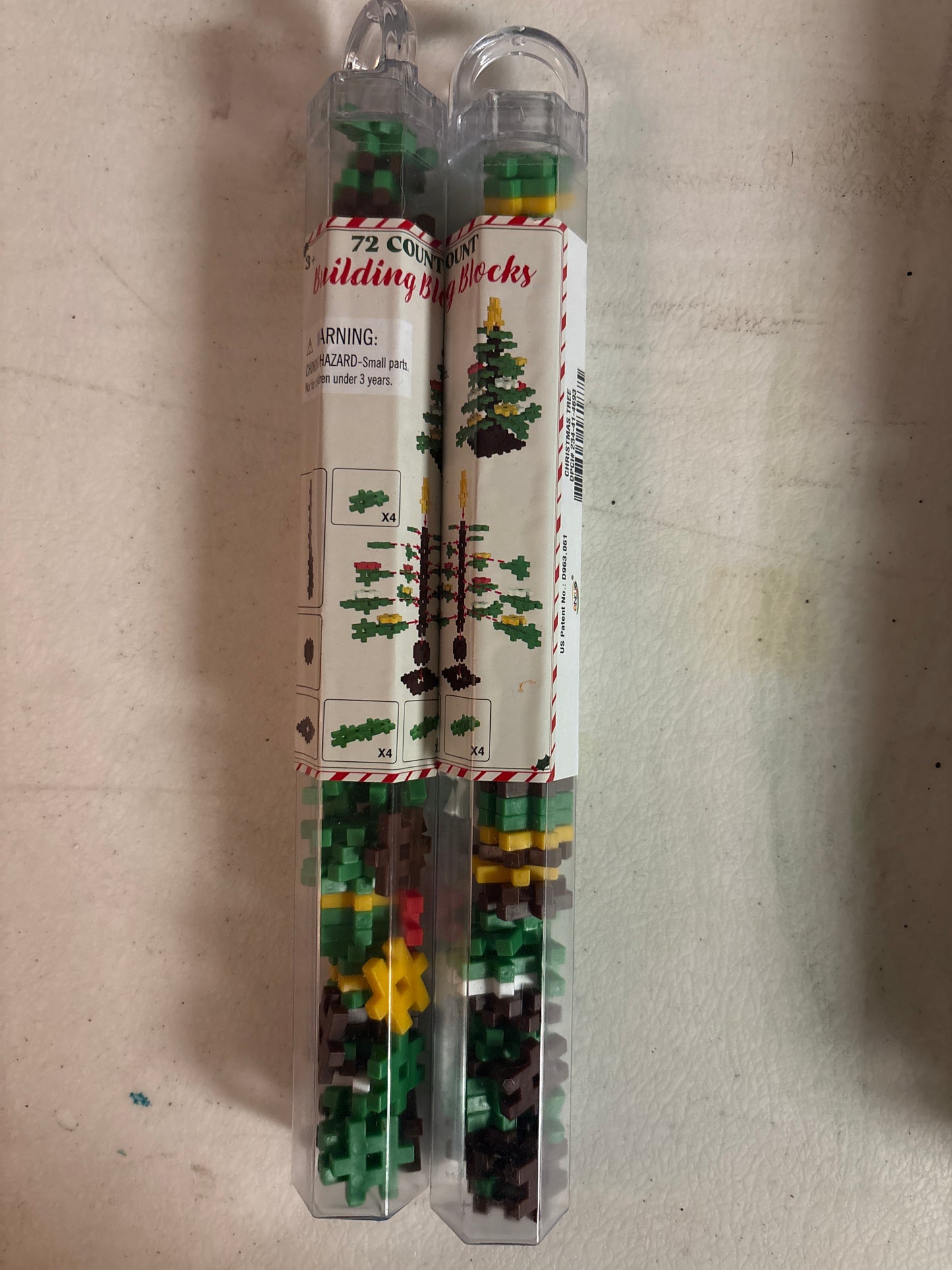 72 building blocks (Christmas tree) brand new in container