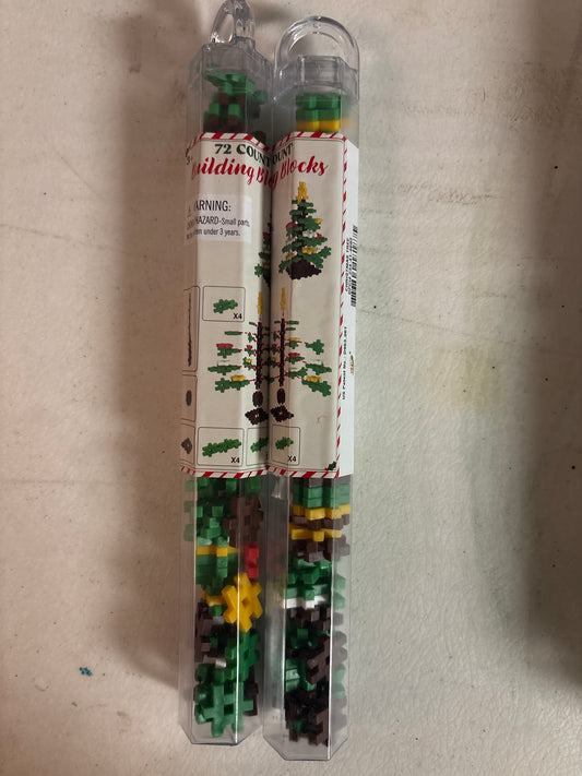 72 building blocks (Christmas tree) brand new in container