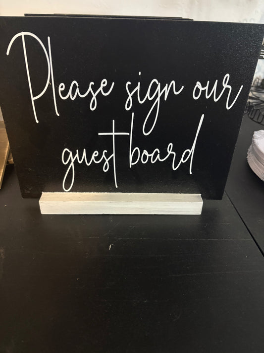 Wedding signs
