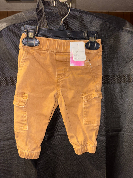 3-6 month GARANIMALS brand khaki cargo pants