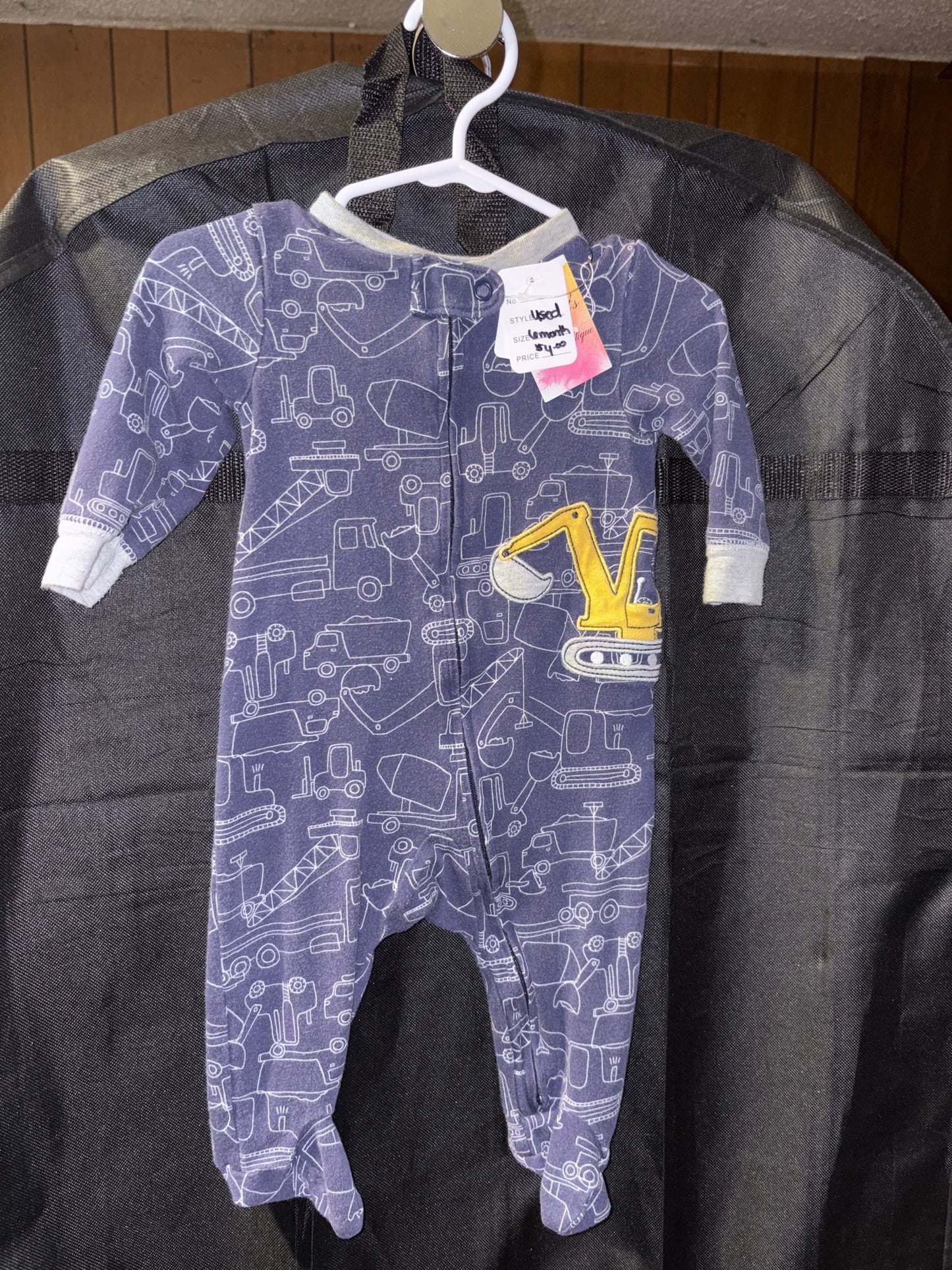 6 month, Carter’s brand, navy blue sleeper