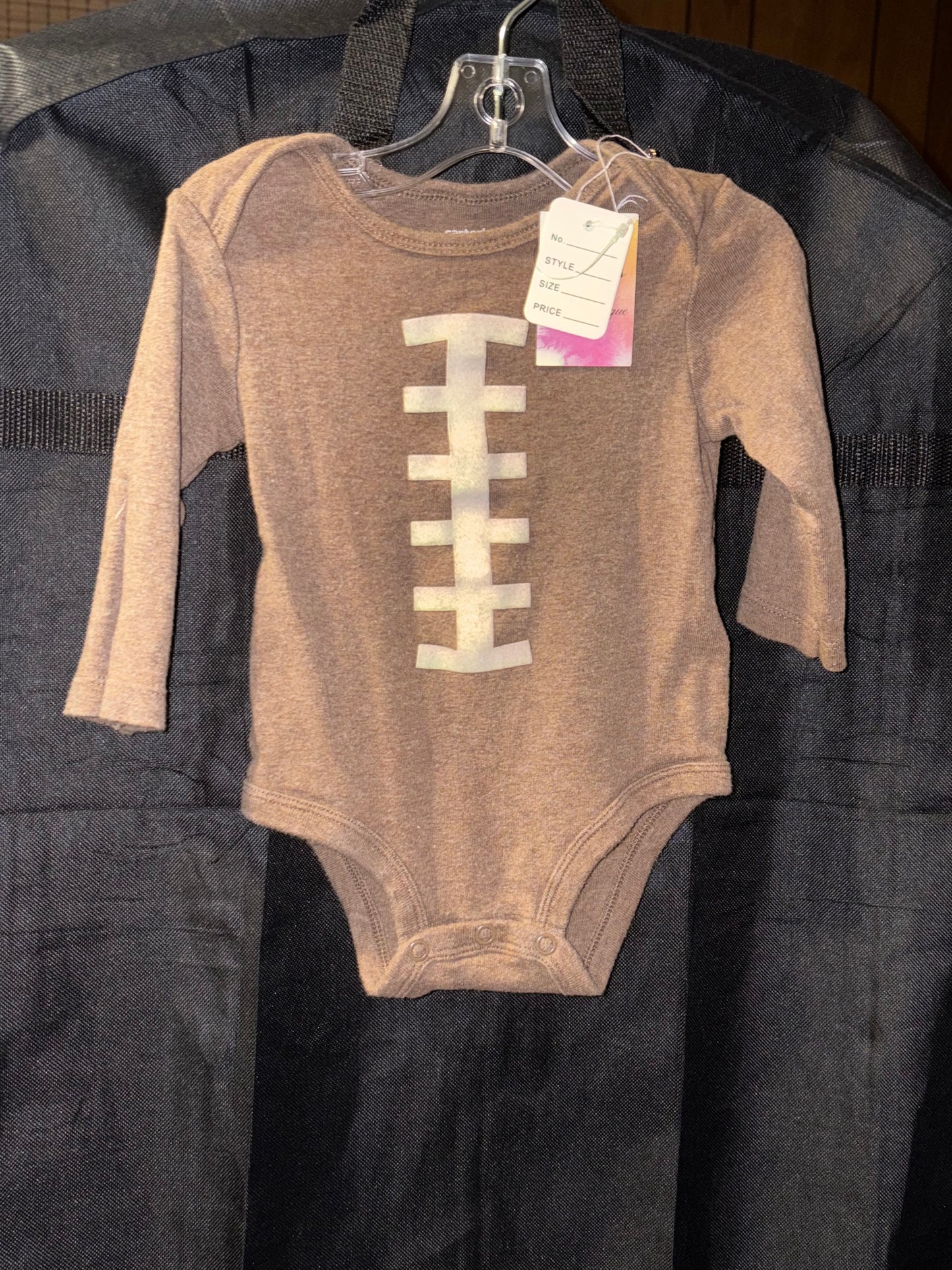 6 months boys football onesie Carter’s brand