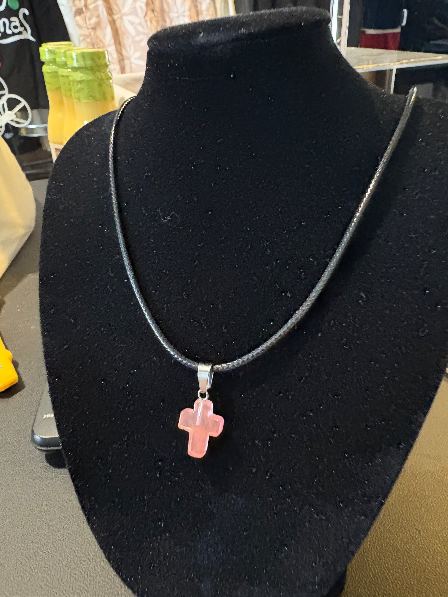 Reiki Healing Cross Pendant Necklaces