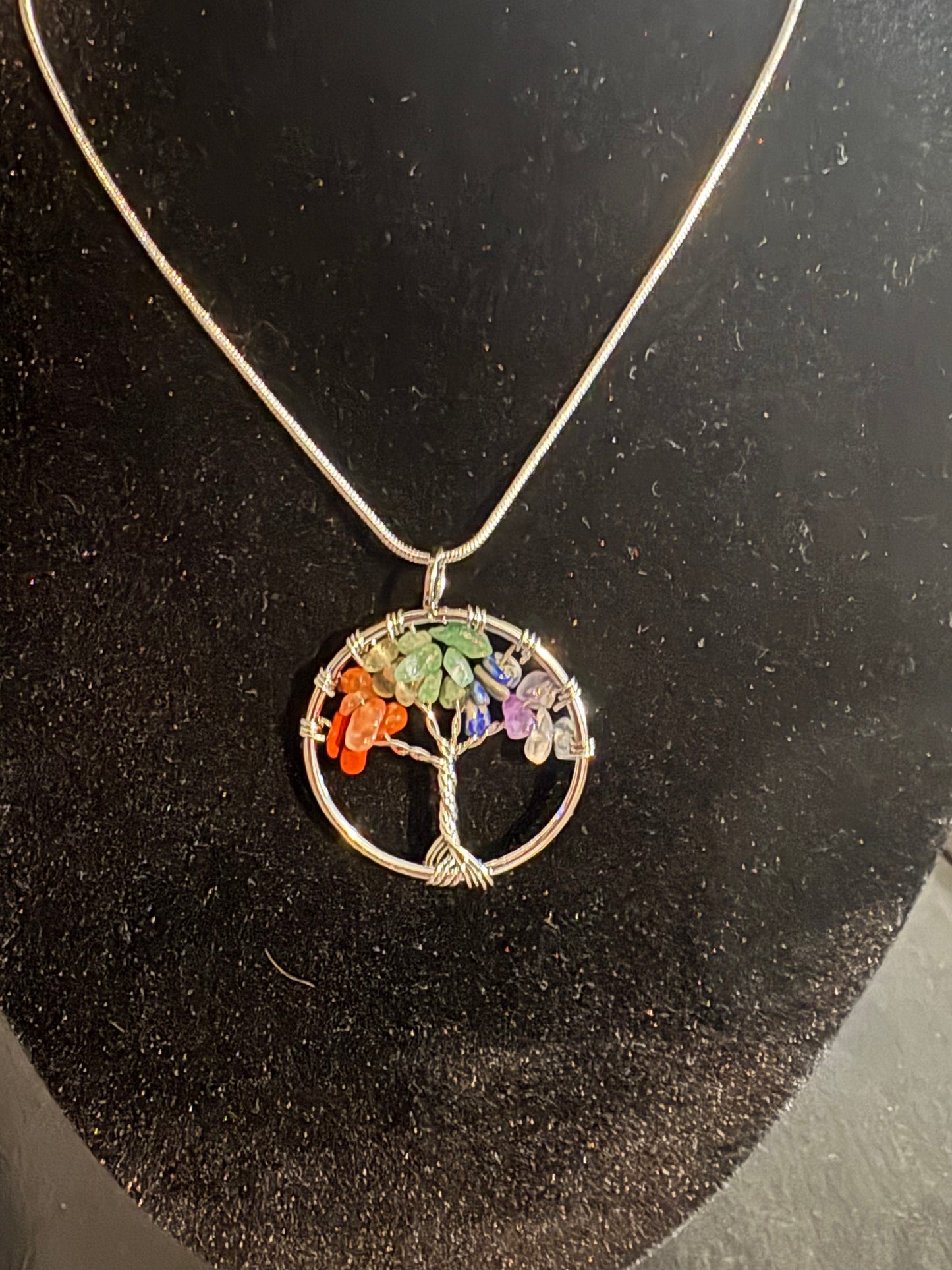 Tree of Life Necklace, Sterling Silver
