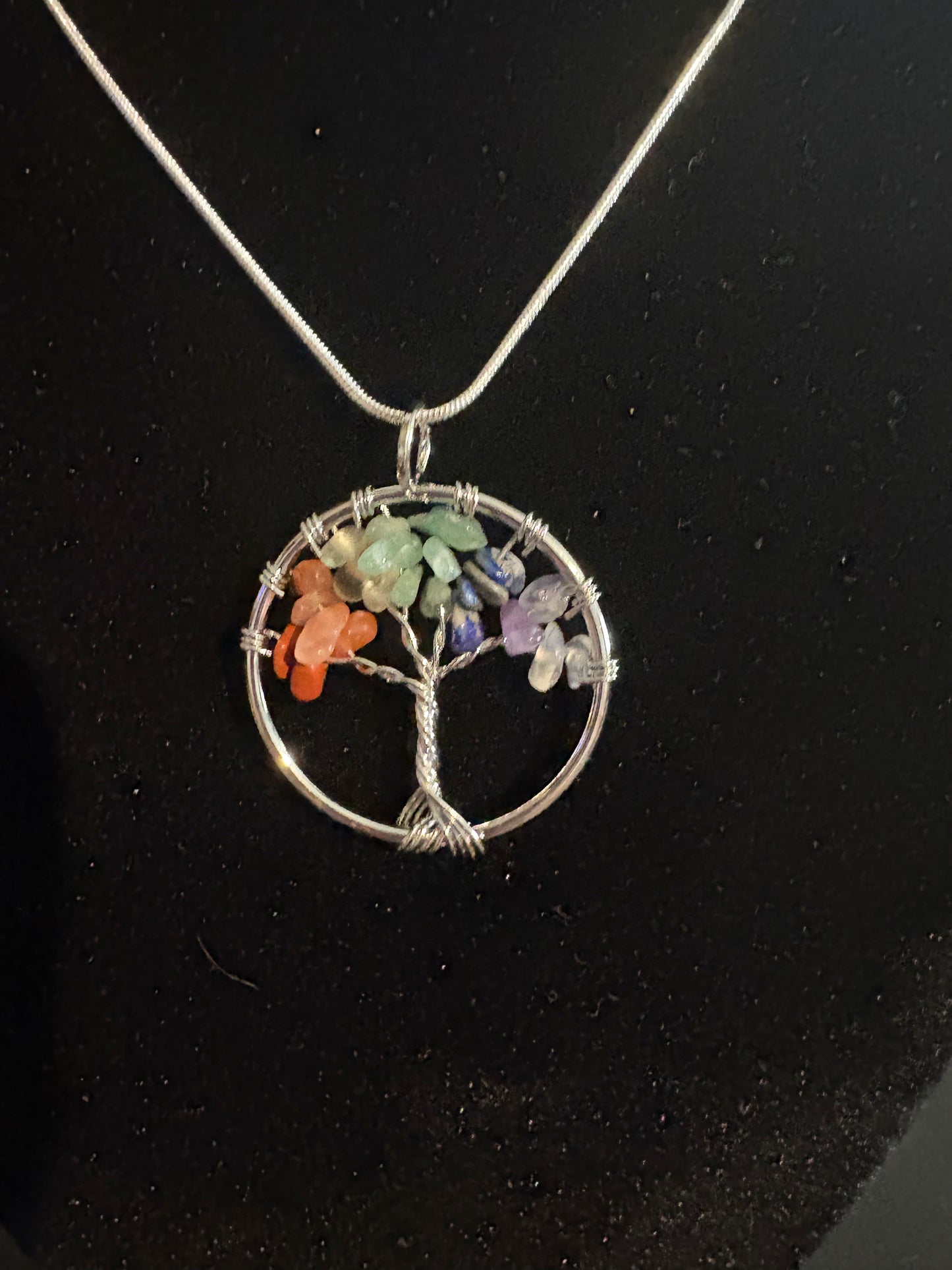 Tree of Life Necklace, Sterling Silver