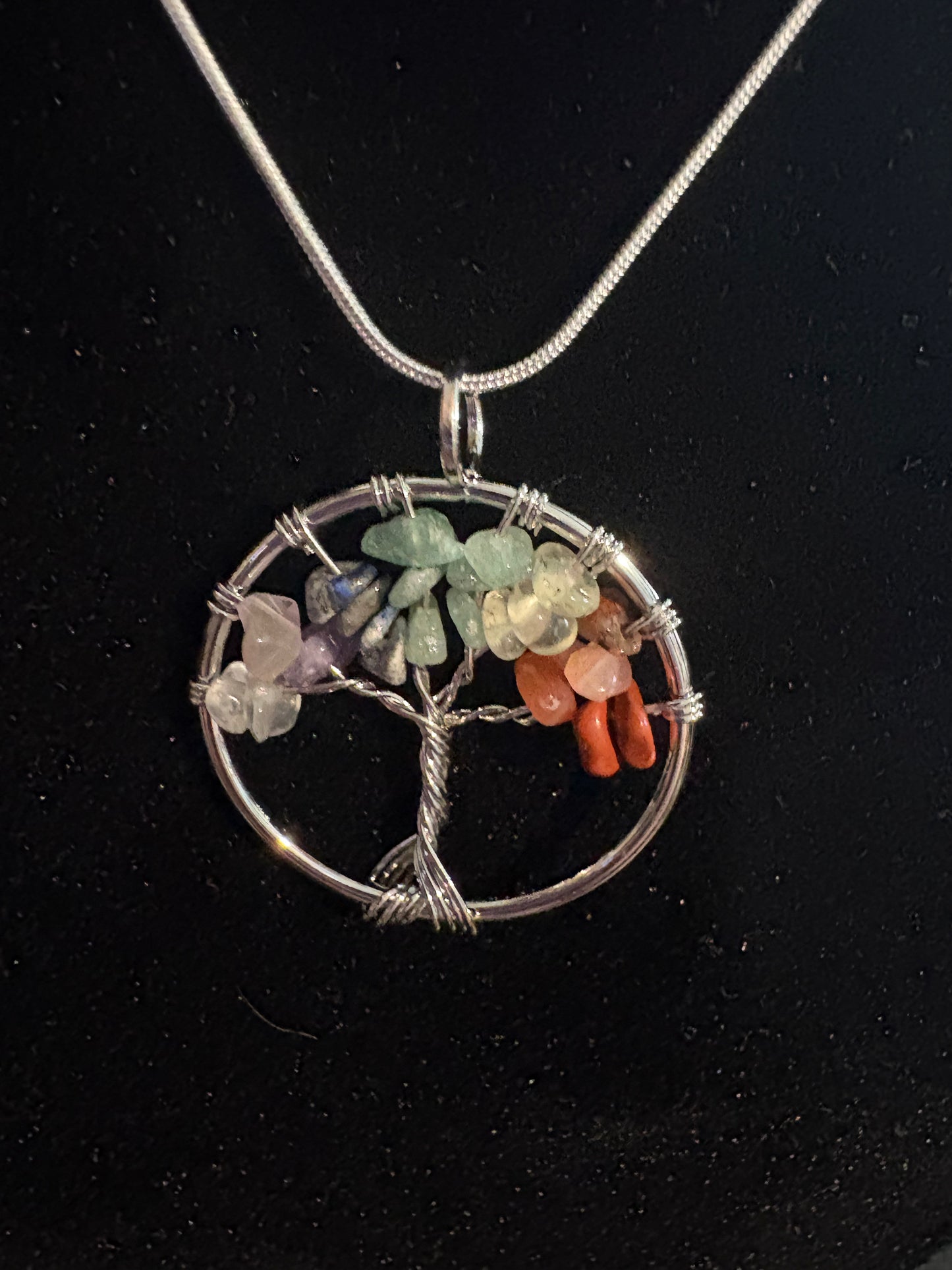 Tree of Life Necklace, Sterling Silver