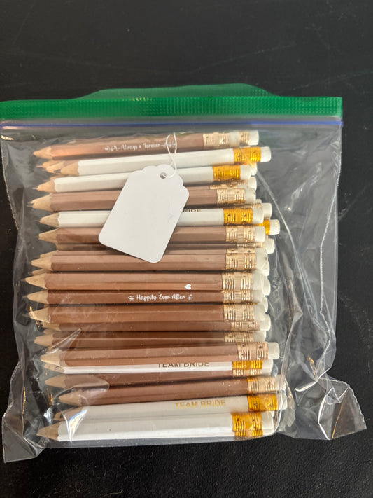 58 ct Mini bridal pencils