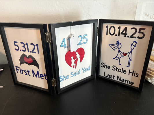 5x7 Trifold Picture