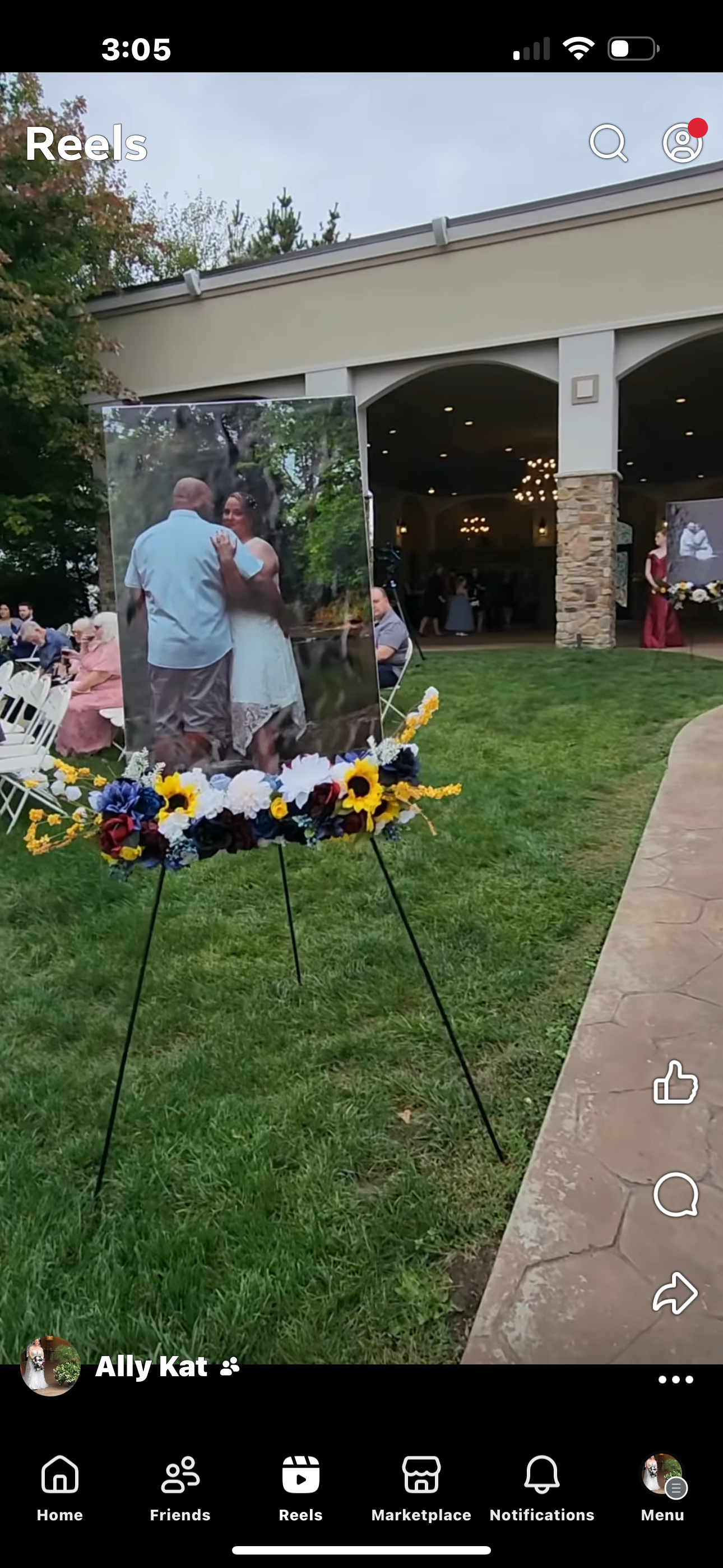 Pool noodles used for floral arrangements