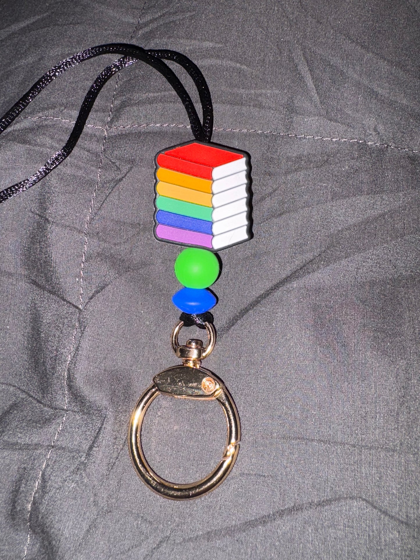 Book Stack Lanyard