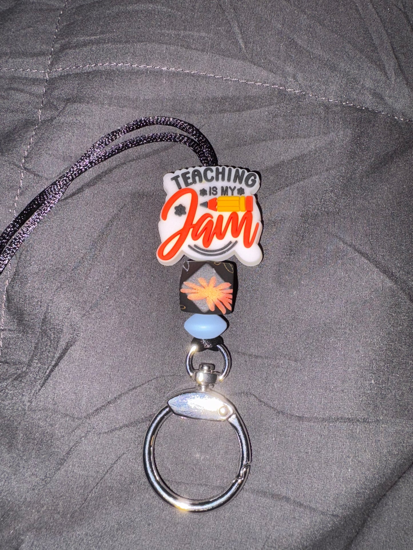 Teaching is My Jam Lanyard