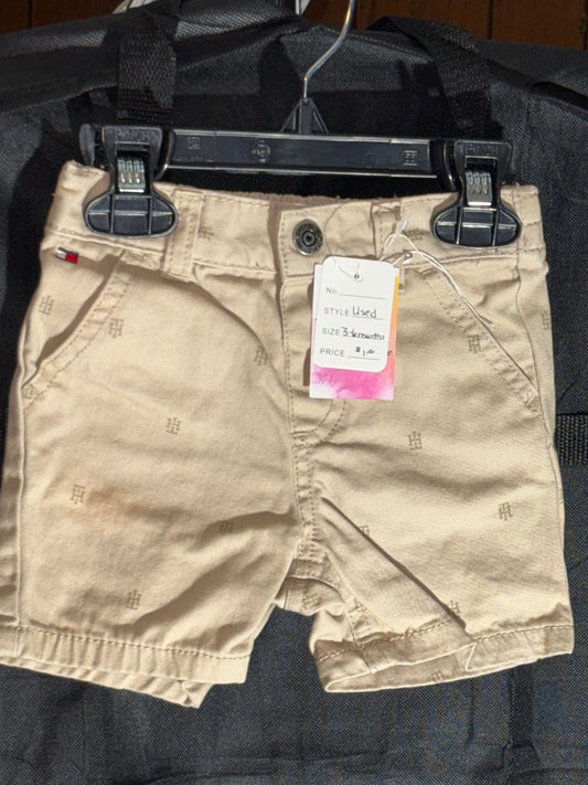 Size 3-6 month, Tommy Hilfiger shorts