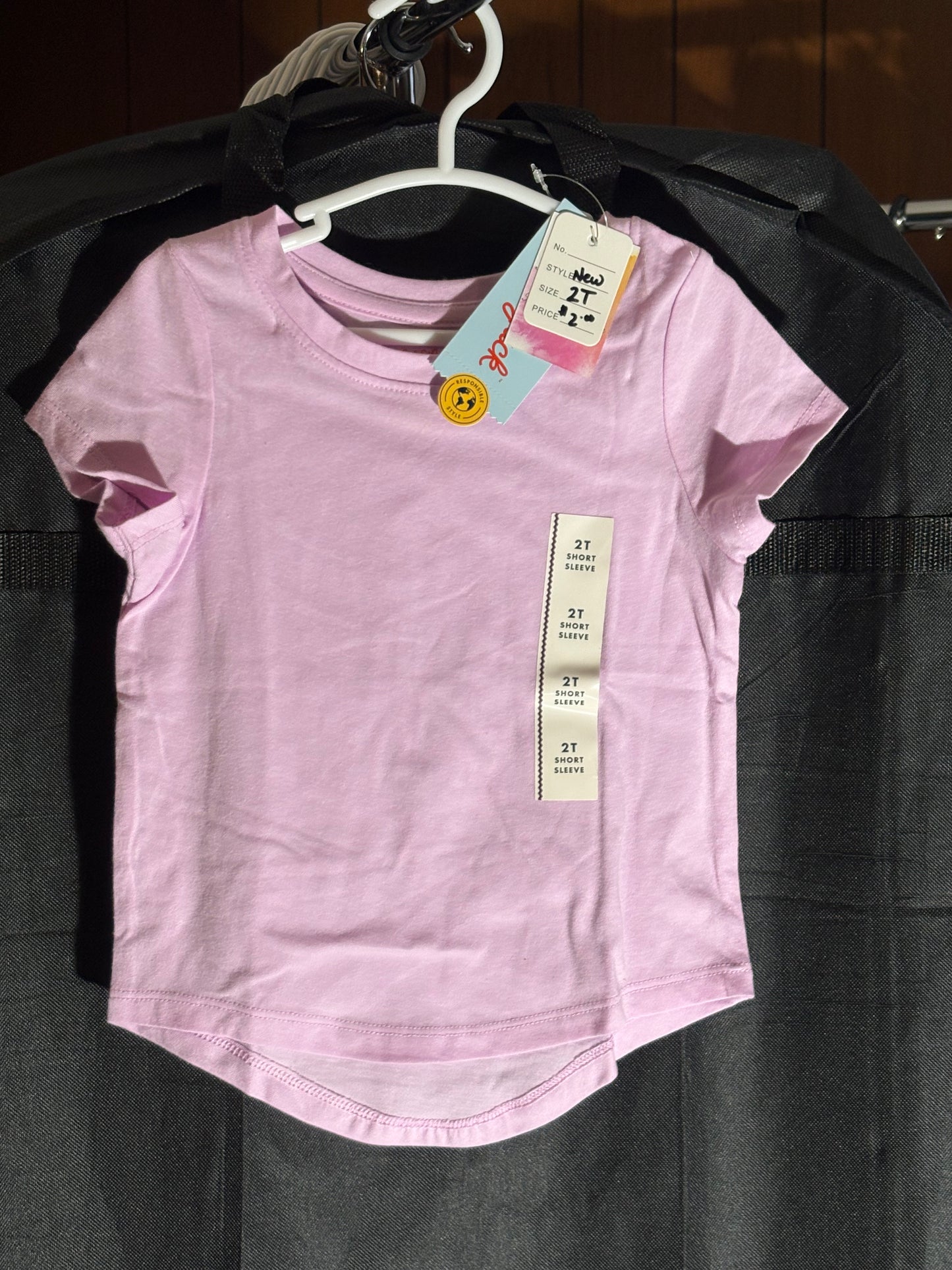 Size 2T, pink Cat & Jack tshirt
