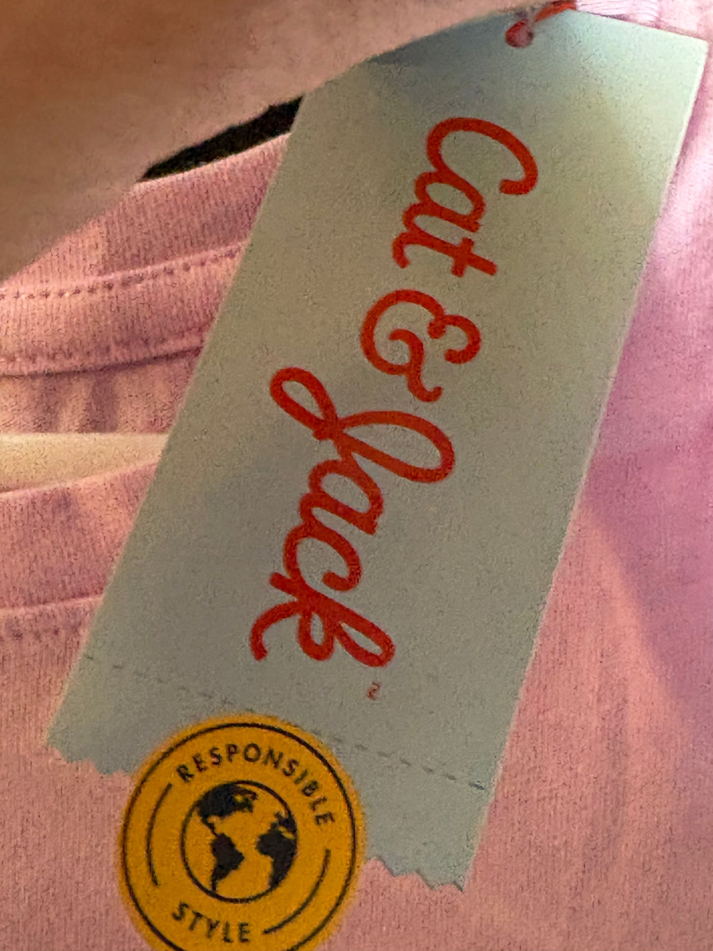 Size 2T, pink Cat & Jack tshirt