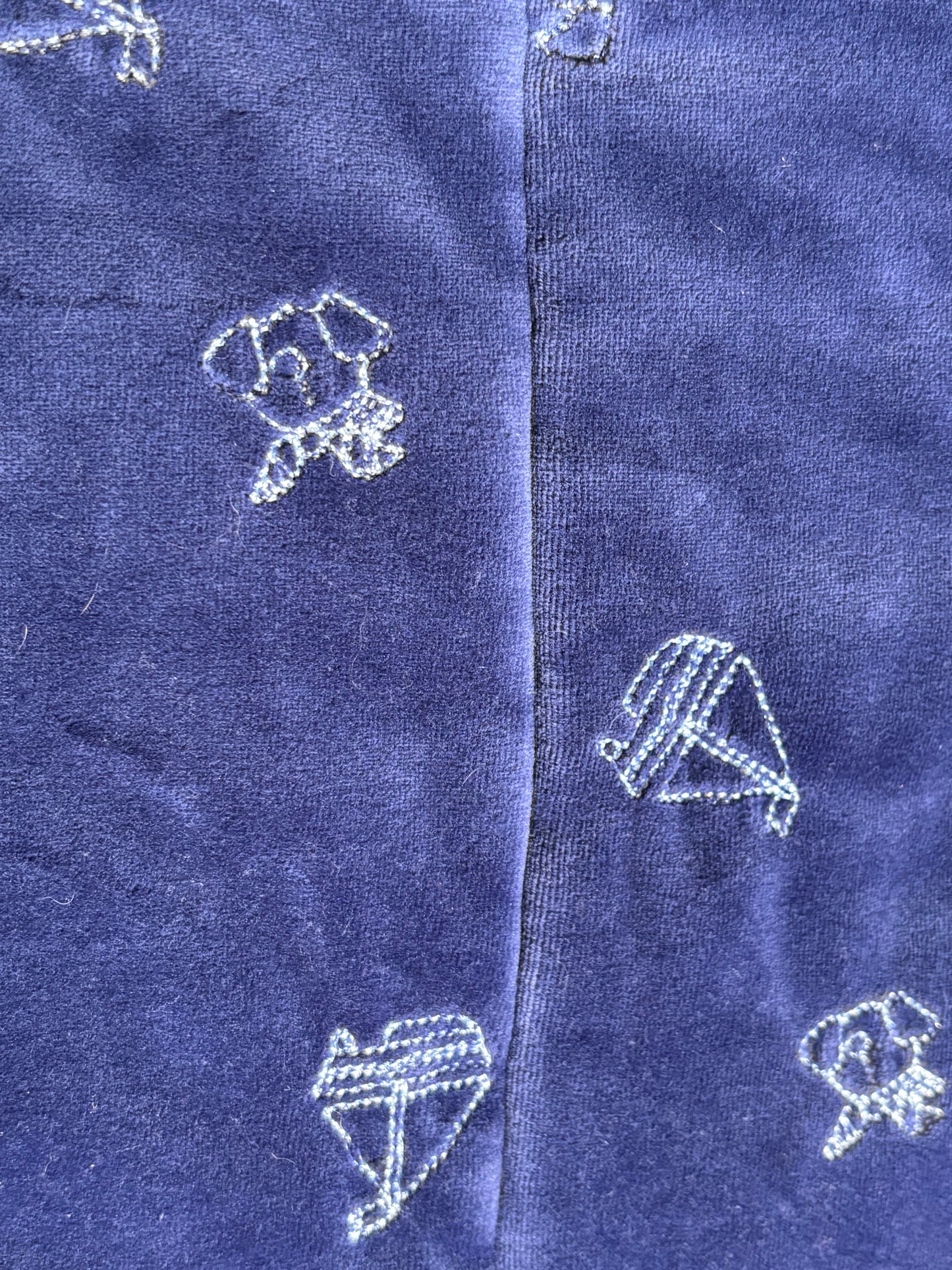 Size 0-3 month Navy blue snow suit