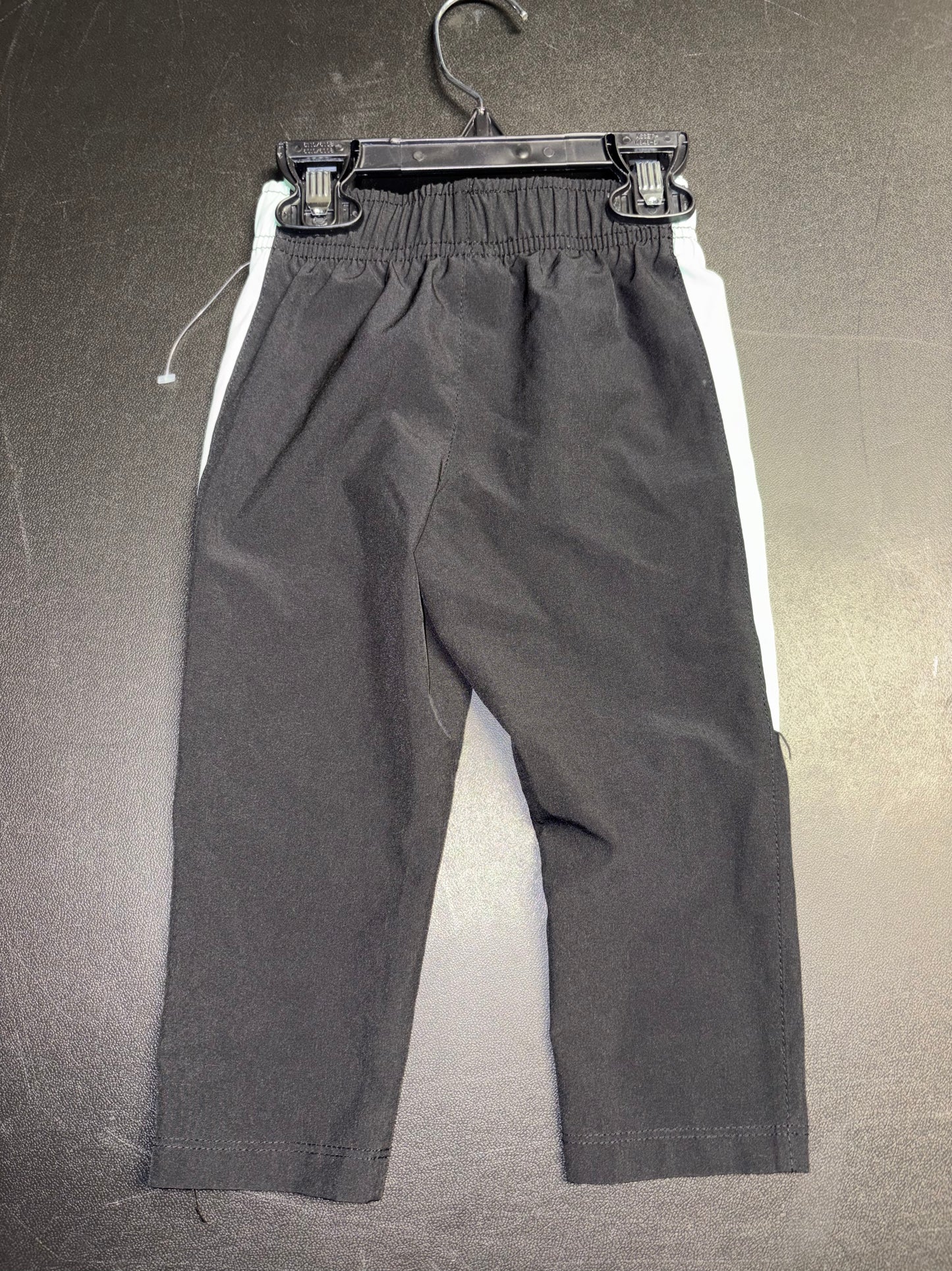 Size 18 month, black and light pastel green sports pants
