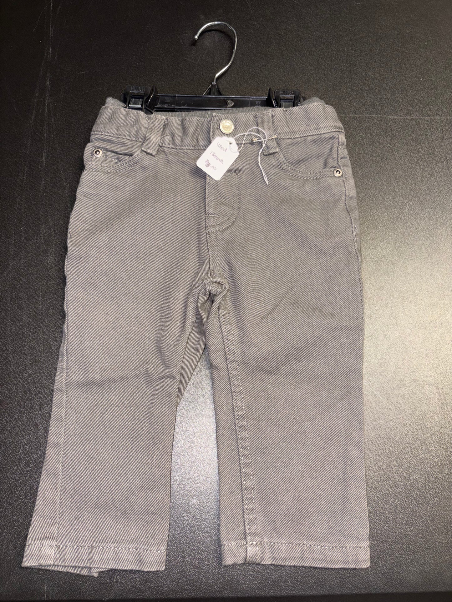 Size 18 month Gray/black jeans