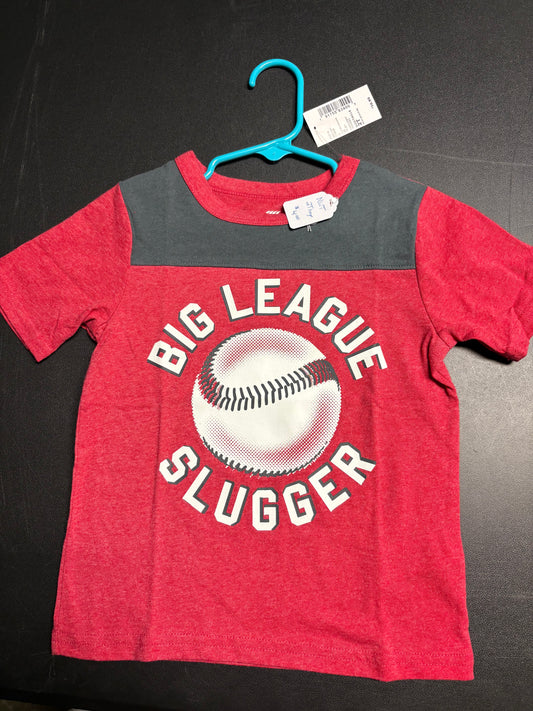 Size 2T Big League Slugger Tshirt, NWT