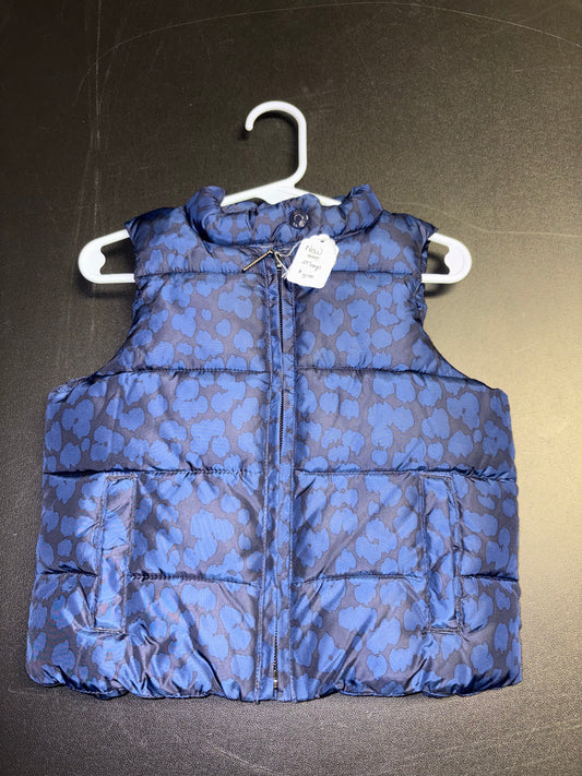 Size 2T, Navy puffer vest, NWOT