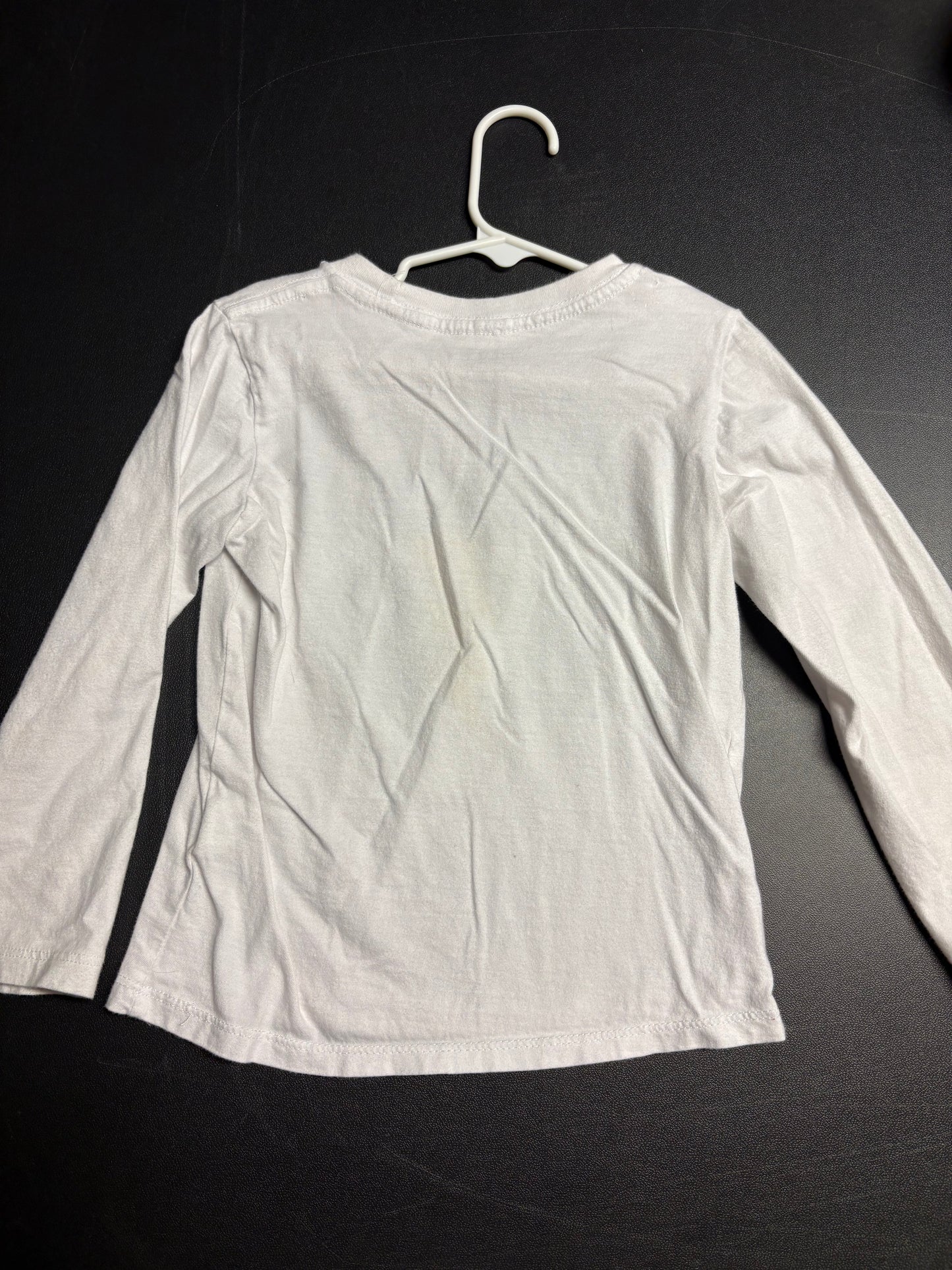 Size 4T, white Fast Kid Long sleeved shirt, The Children’s Place Brand