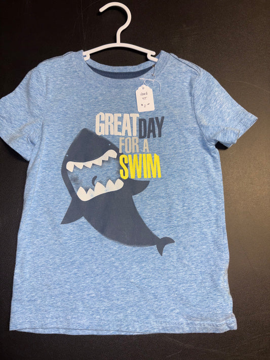 Size 4T, Great Day for a Swim, Cat & Jack Brand