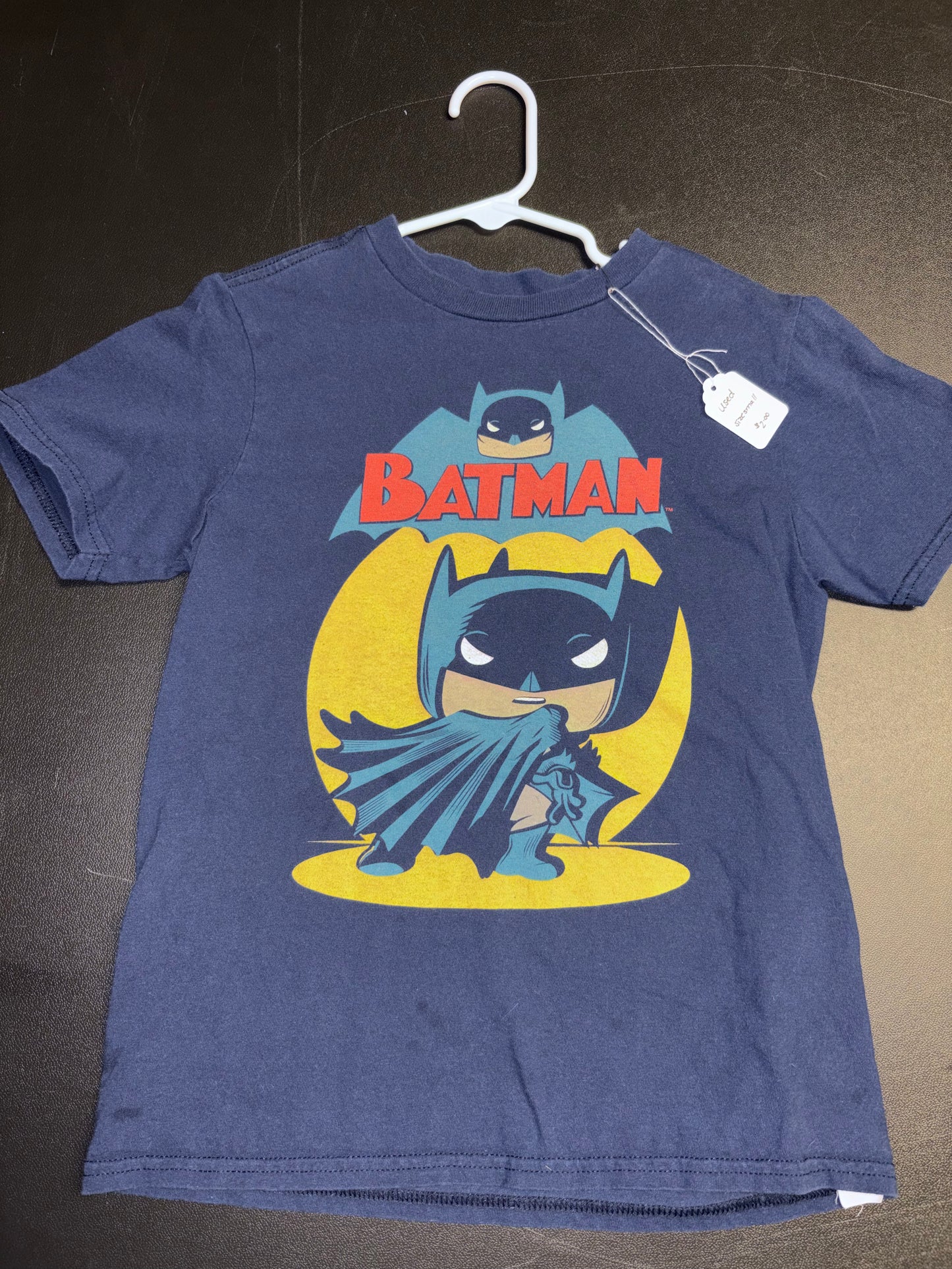 Size Kids Small, Navy Batman Tshirt