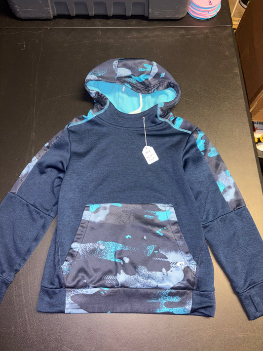 Size 6/7 Youth, Reebok Brand, Blue hoodie