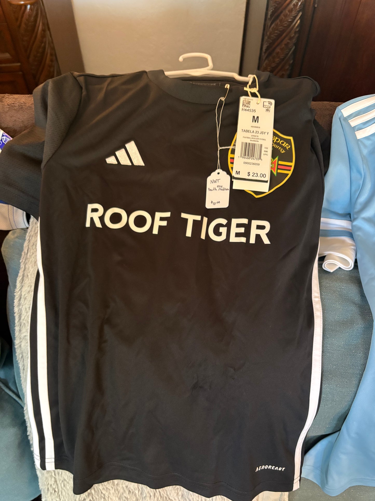 Size Youth Medium Adidas Jersey