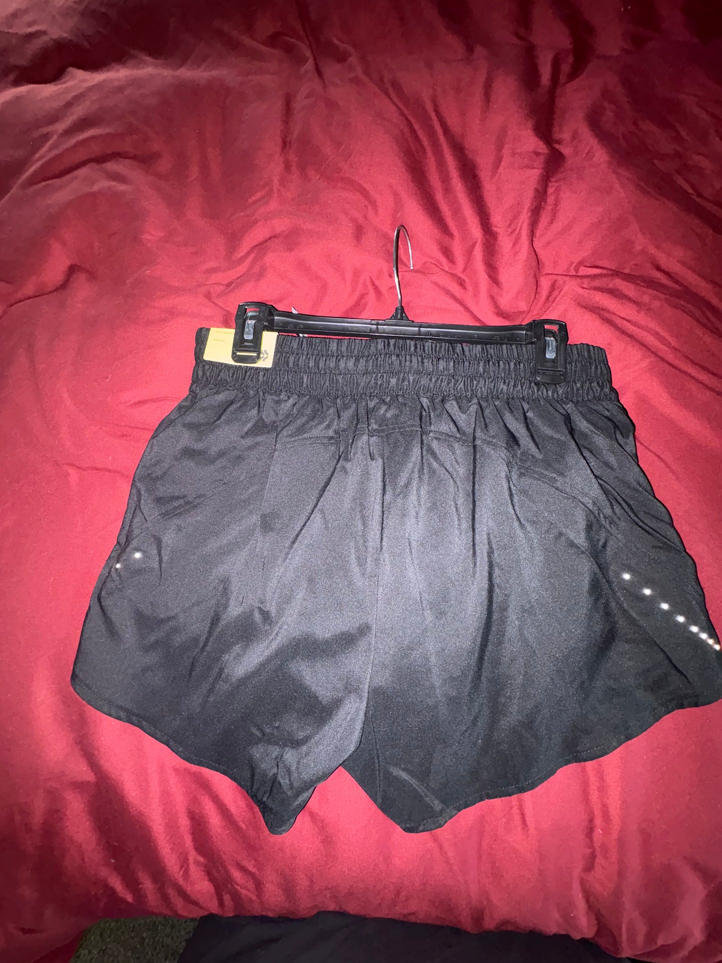 Size M women’s 3” running shorts, Black, All in motion brand, NWT