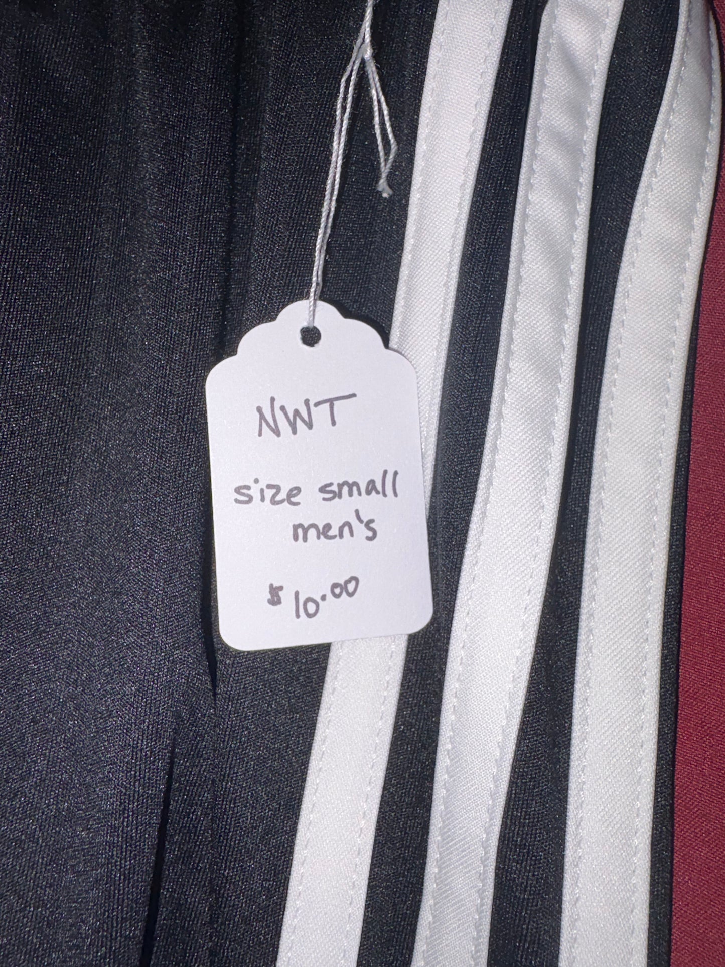 Size Men’s Small, Adidas, black soccer shorts, Chicago Magic