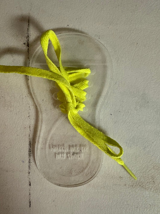 Watch me tie my shoe - shoe tying learning tool for kids ￼